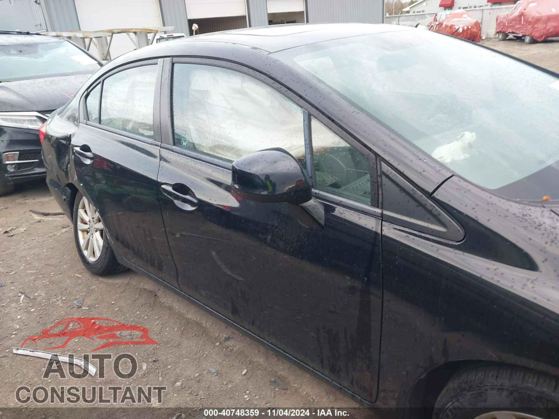 HONDA CIVIC 2012 - 19XFB2F80CE056593