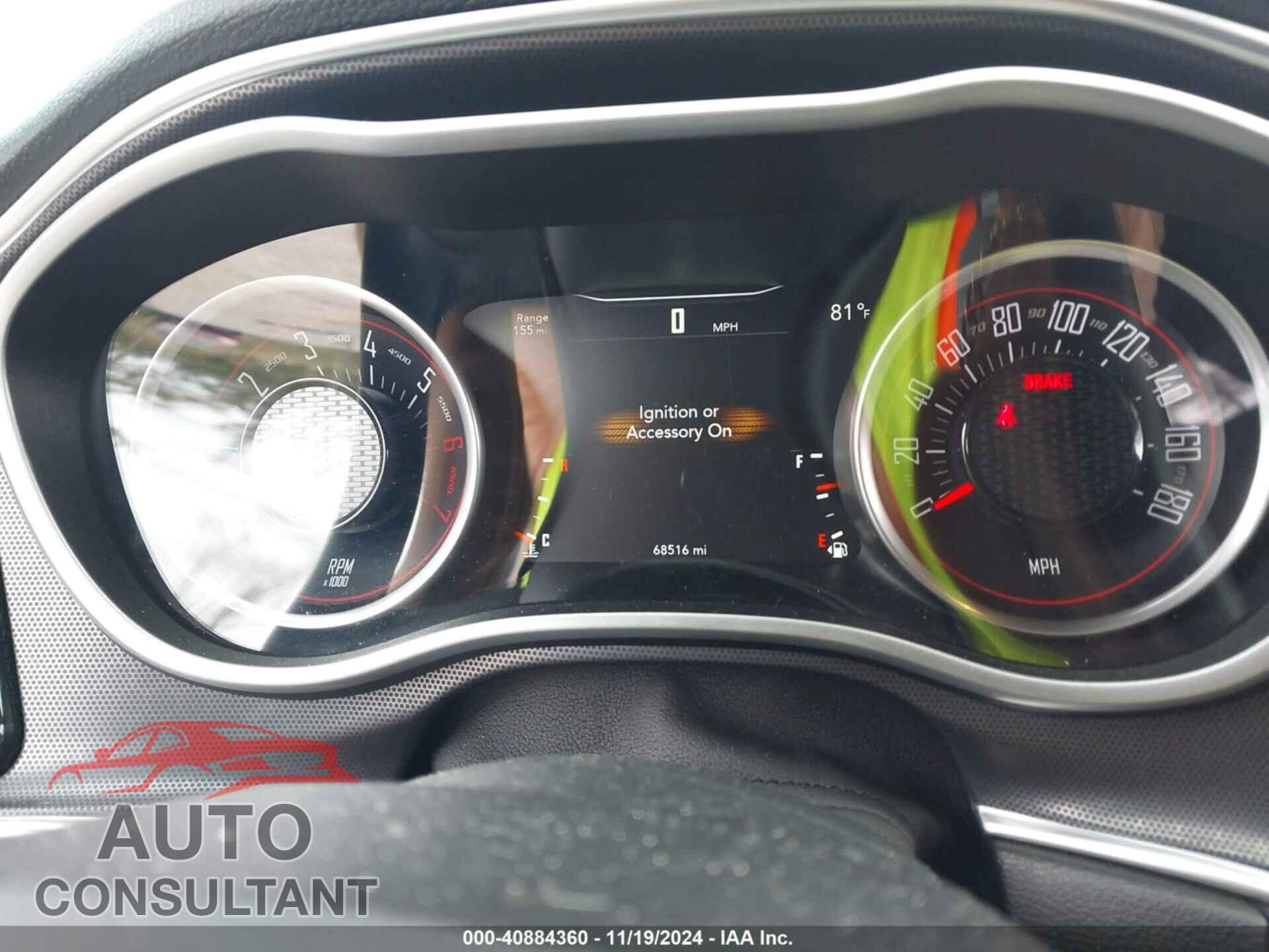 DODGE CHALLENGER 2016 - 2C3CDZFJ8GH264499