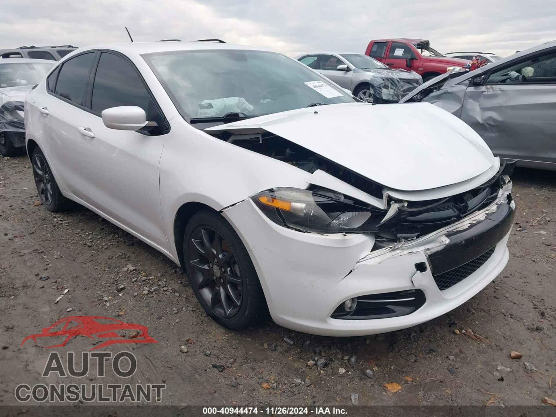 DODGE DART 2015 - 1C3CDFBB9FD363681