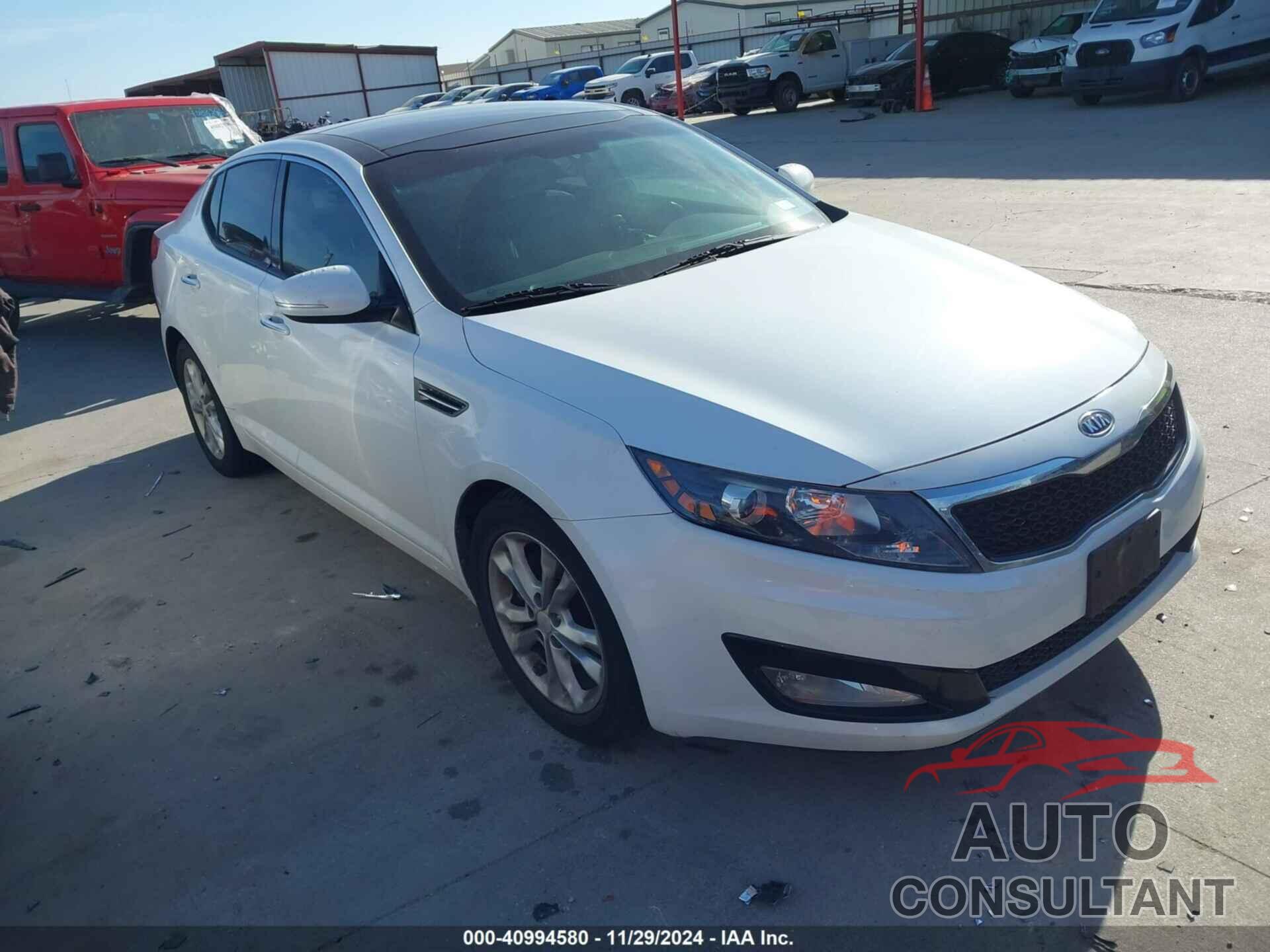 KIA OPTIMA 2012 - 5XXGN4A78CG083697