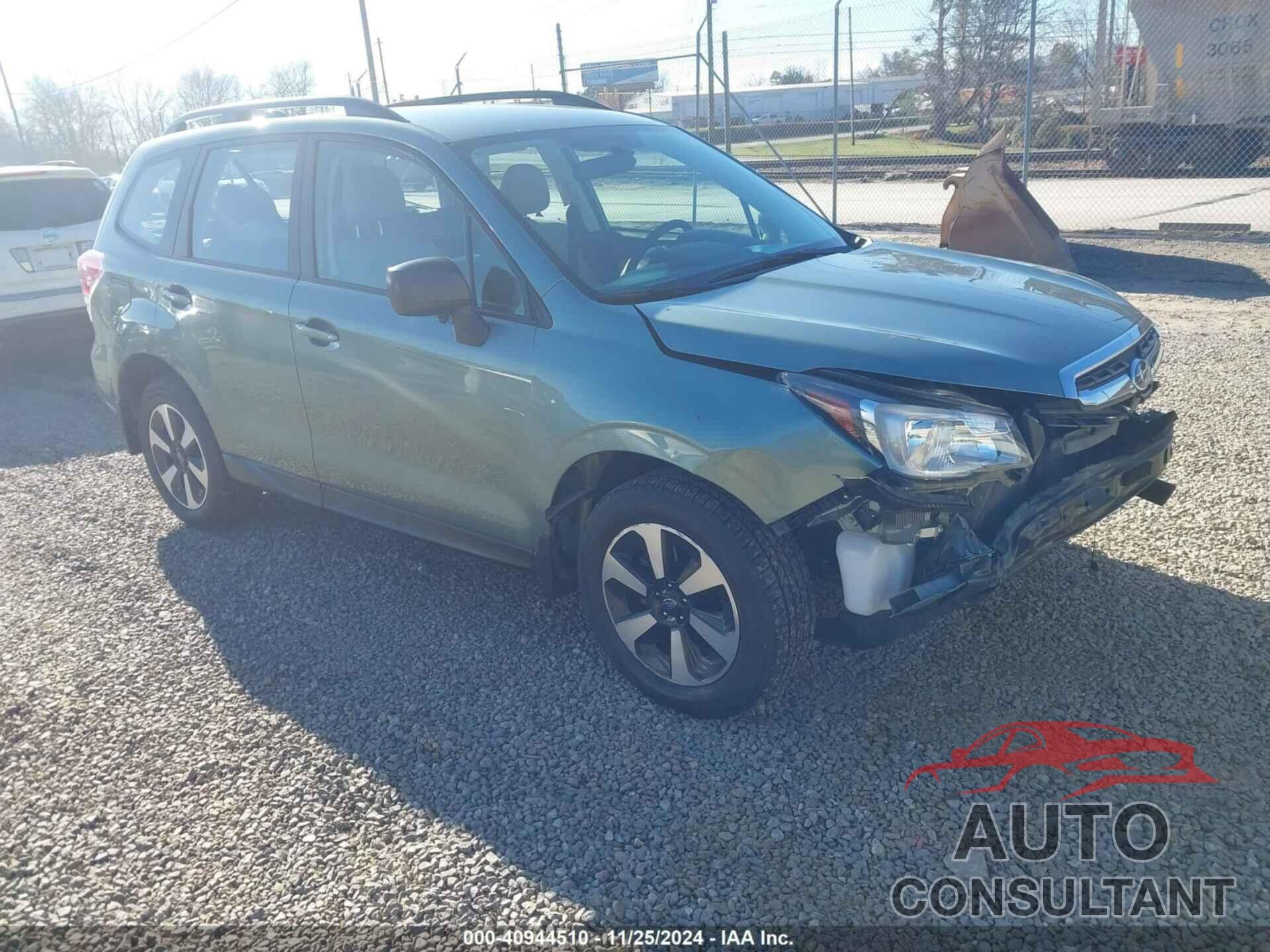 SUBARU FORESTER 2018 - JF2SJABC5JH526535