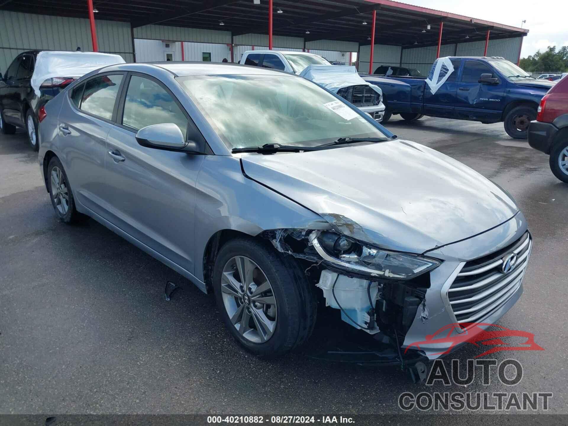 HYUNDAI ELANTRA 2017 - 5NPD84LFXHH155364