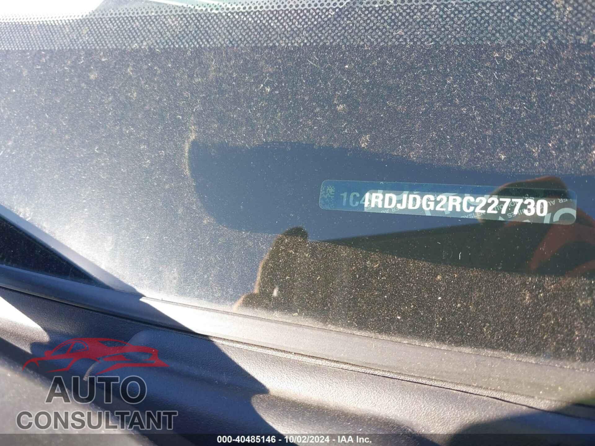 DODGE DURANGO 2024 - 1C4RDJDG2RC227730