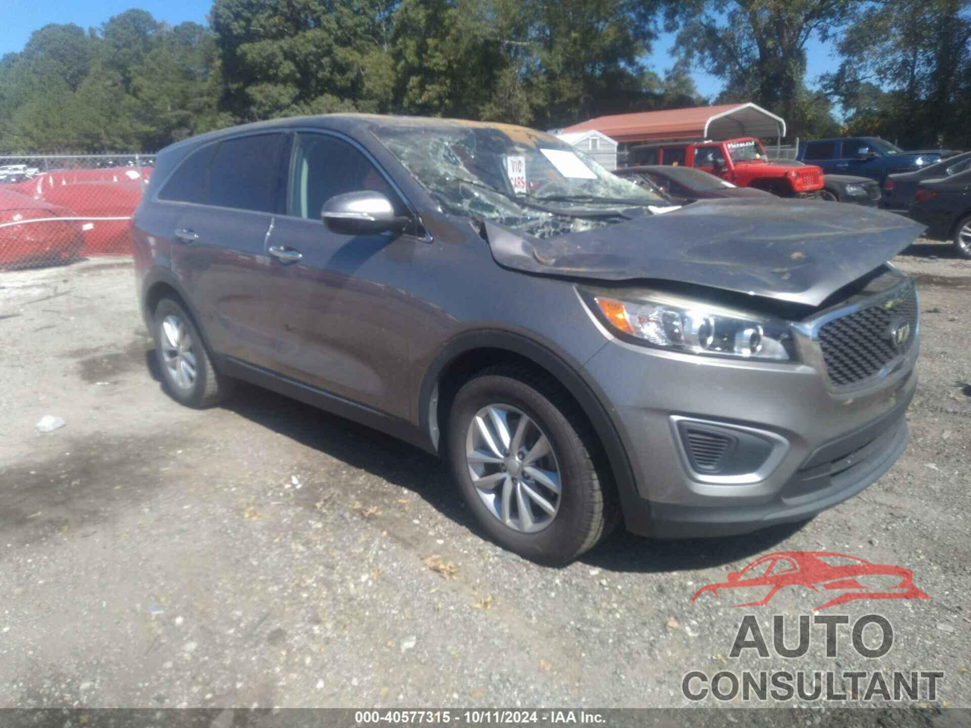 KIA SORENTO 2017 - 5XYPG4A32HG288216