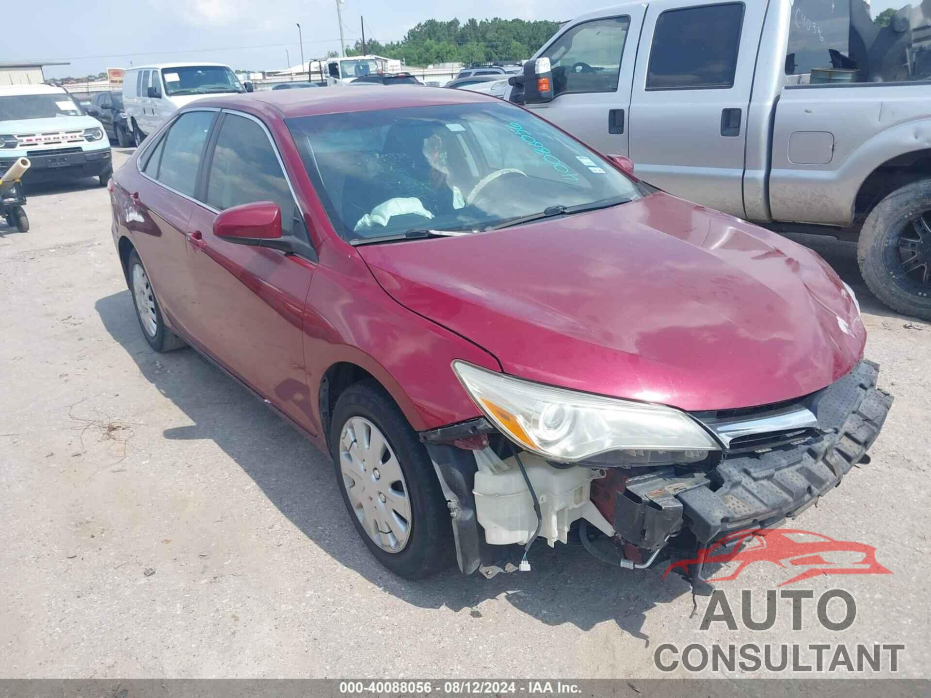 TOYOTA CAMRY 2016 - 4T1BF1FK0GU606855