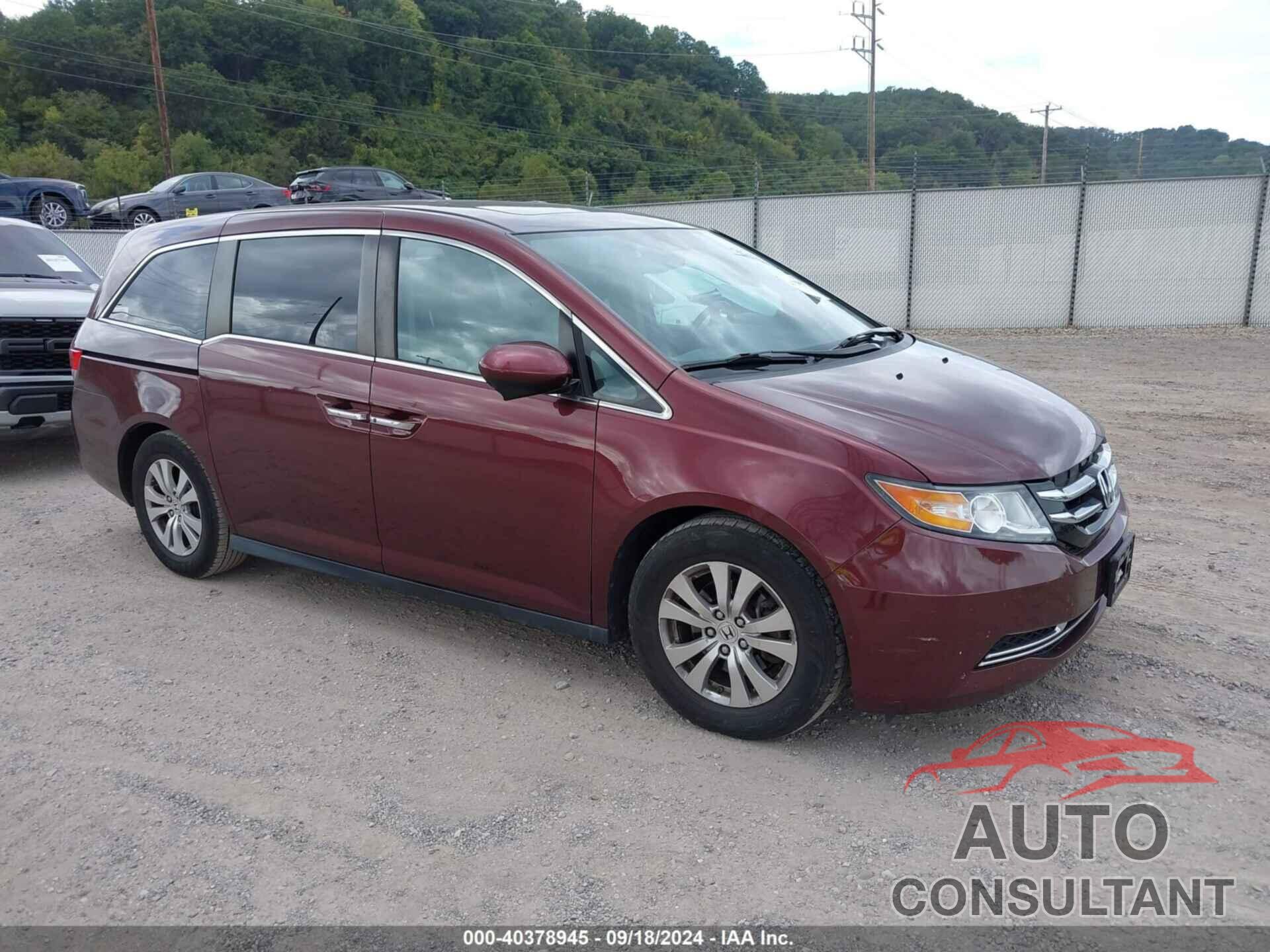 HONDA ODYSSEY 2016 - 5FNRL5H6XGB136099