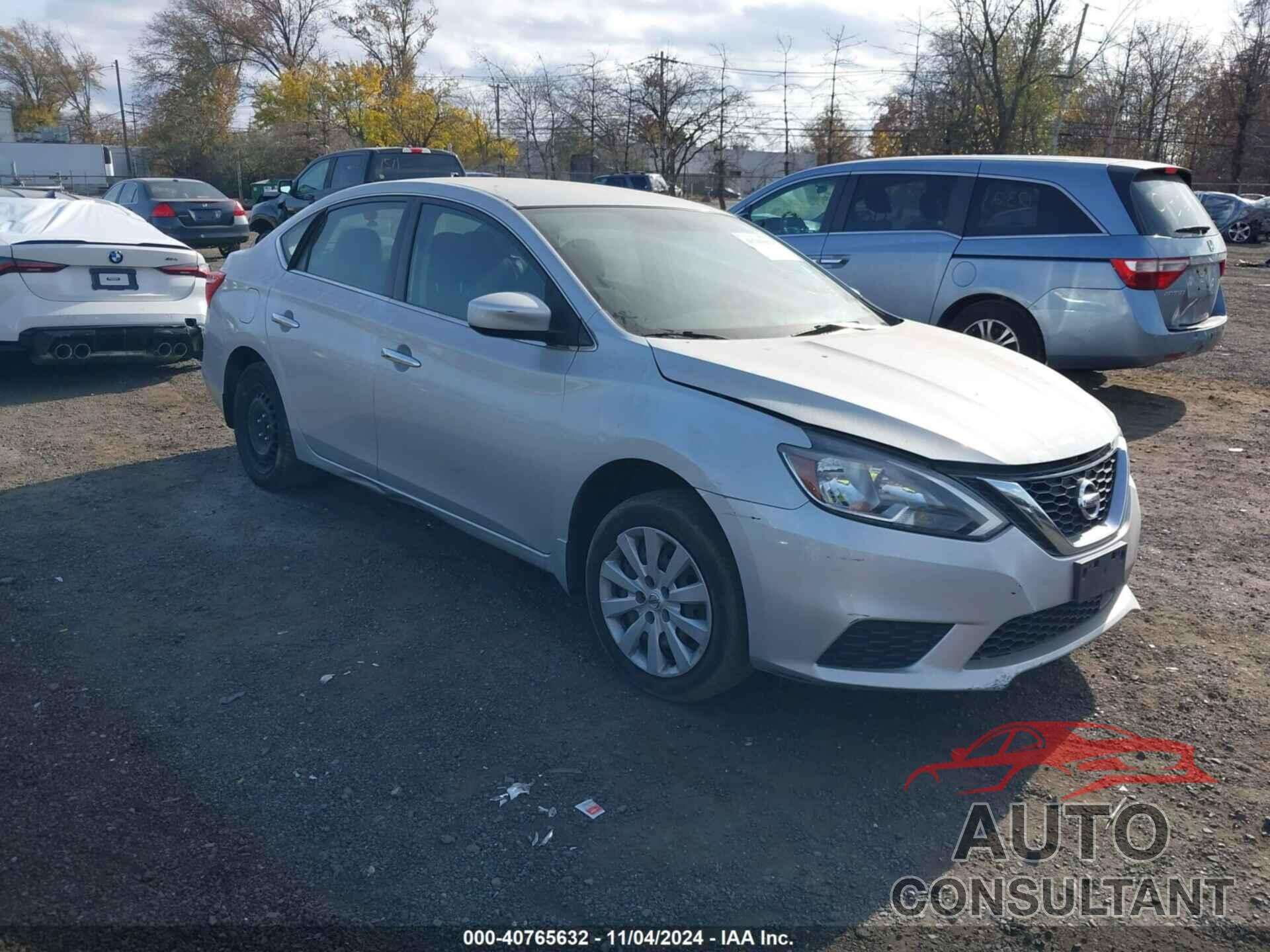 NISSAN SENTRA 2019 - 3N1AB7AP2KY214163