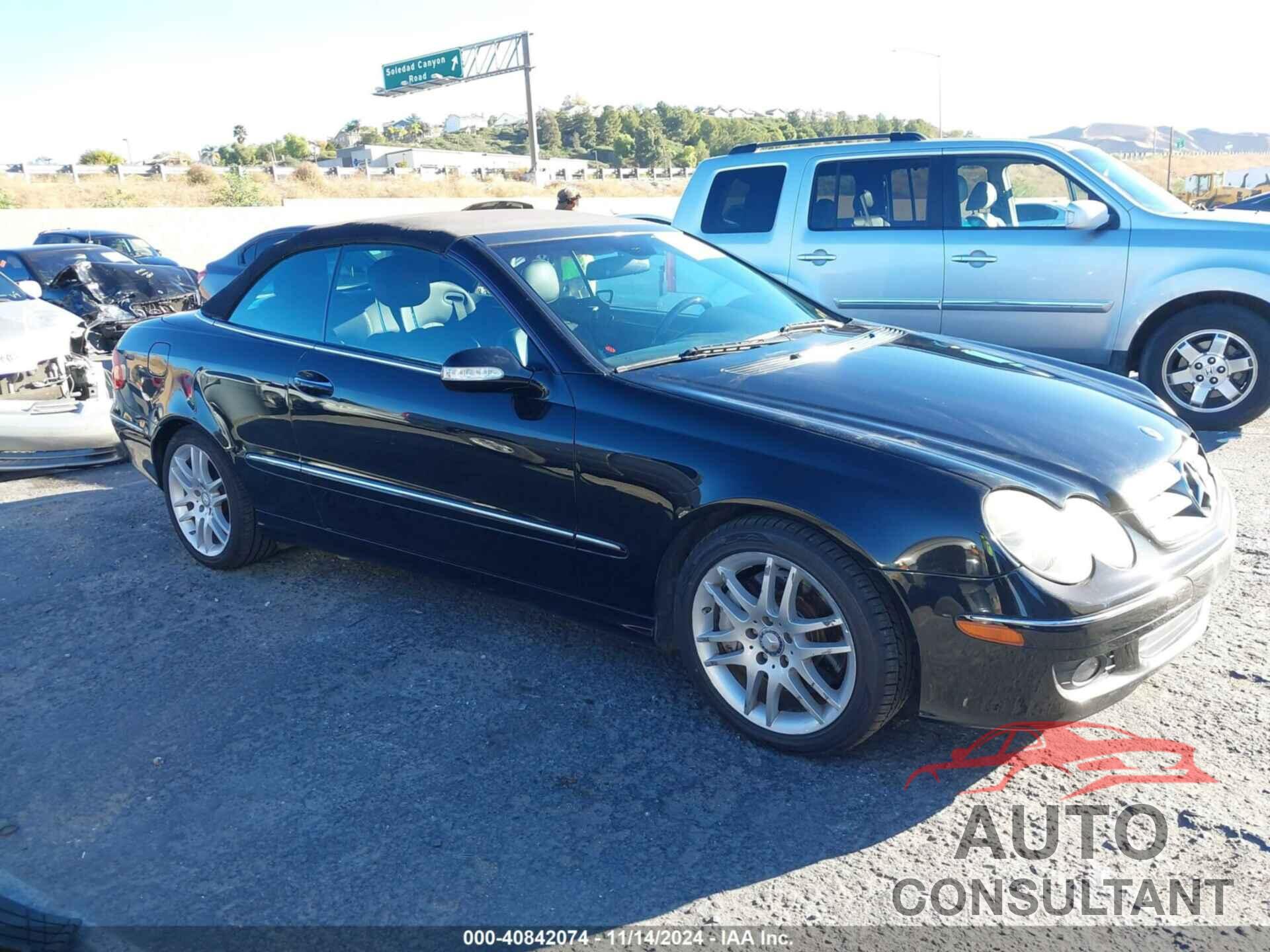 MERCEDES-BENZ CLK 350 2009 - WDBTK56F39F259249
