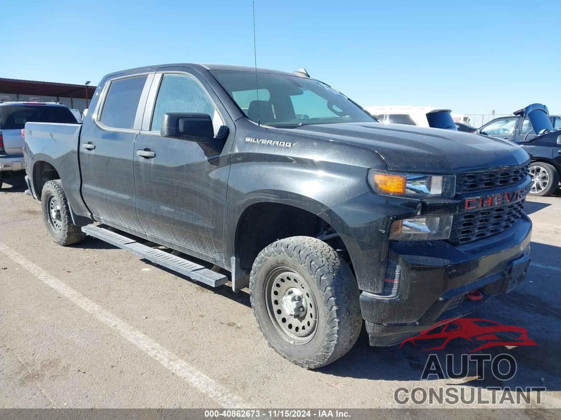 CHEVROLET SILVERADO 1500 2020 - 3GCPWBEH9LG116434
