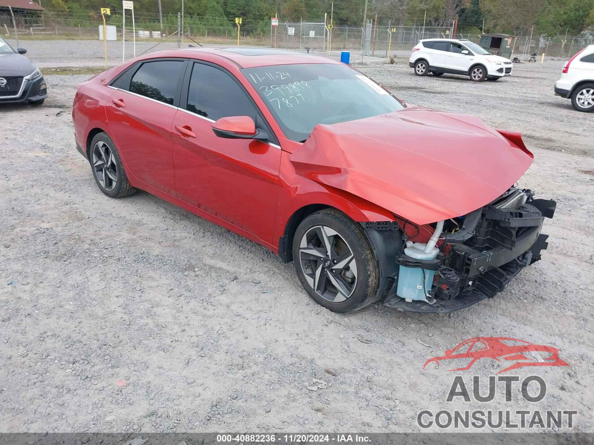 HYUNDAI ELANTRA 2022 - KMHLP4AG3NU347877