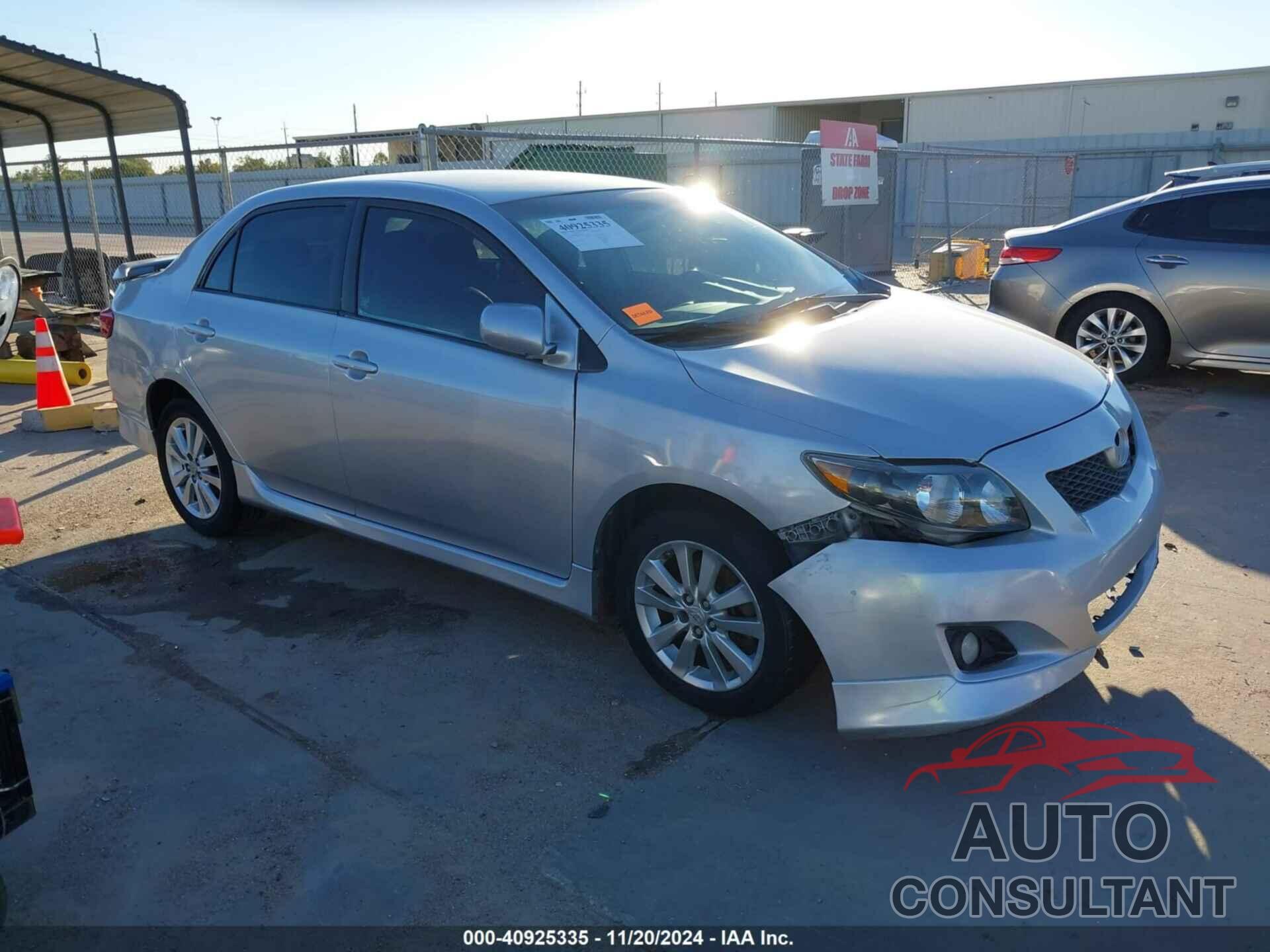 TOYOTA COROLLA 2010 - 1NXBU4EE8AZ202695