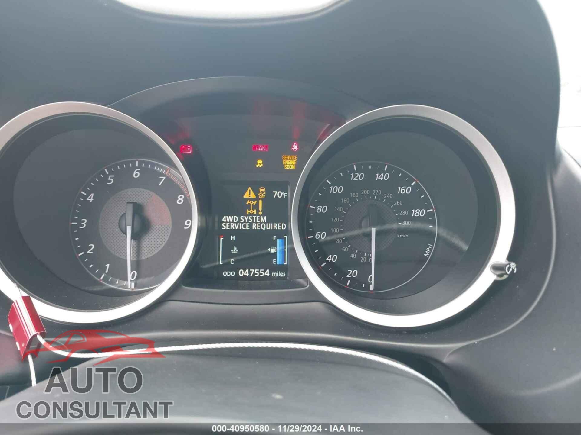 MITSUBISHI LANCER EVOLUTION 2015 - JA32W7FV8FU028440