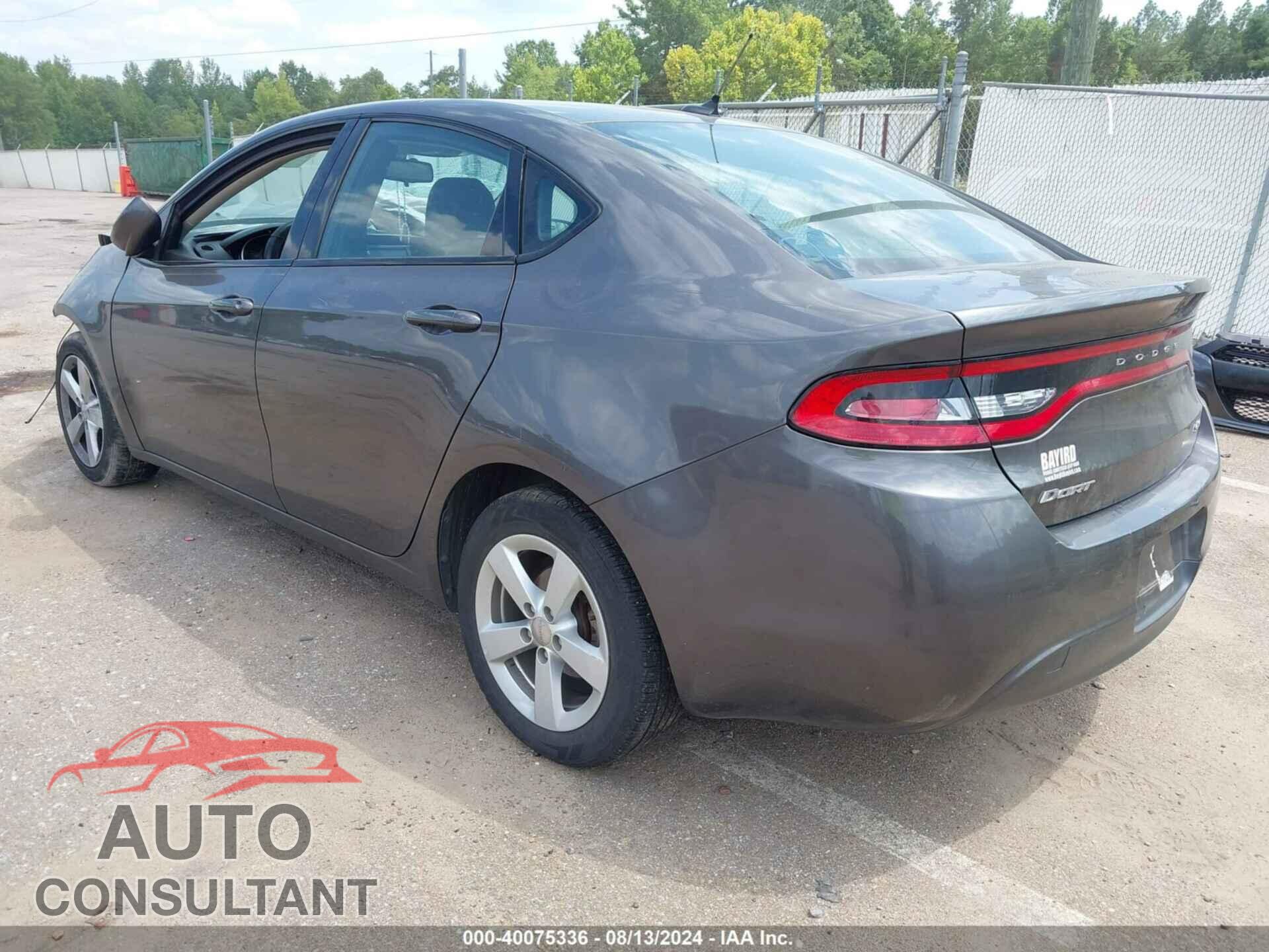 DODGE DART 2016 - 1C3CDFBB2GD717414