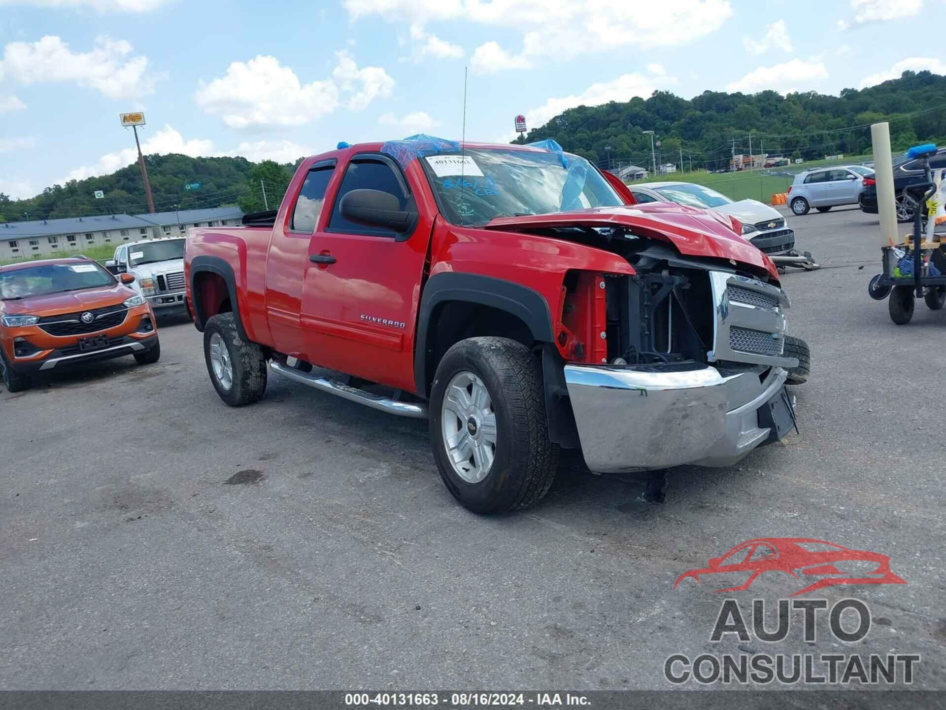 CHEVROLET SILVERADO 1500 2012 - 1GCRKSE75CZ320062