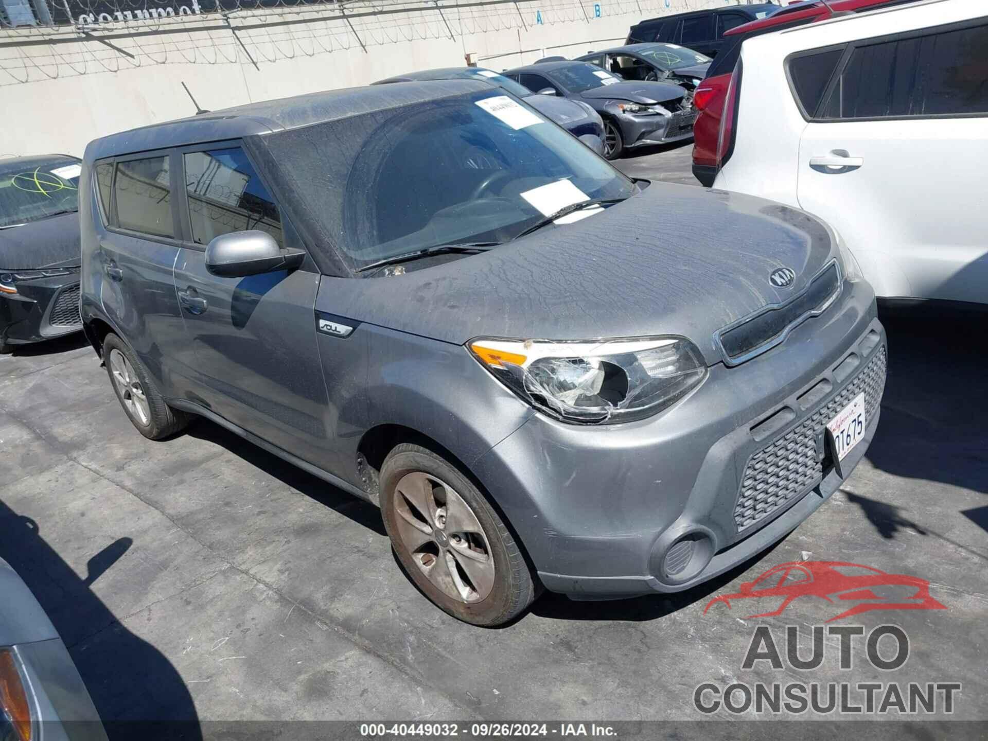 KIA SOUL 2015 - KNDJN2A2XF7160565