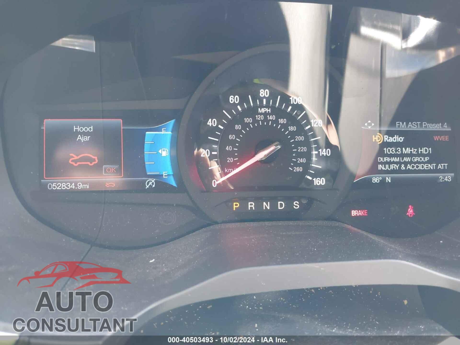 FORD EDGE 2019 - 2FMPK4AP9KBB46809