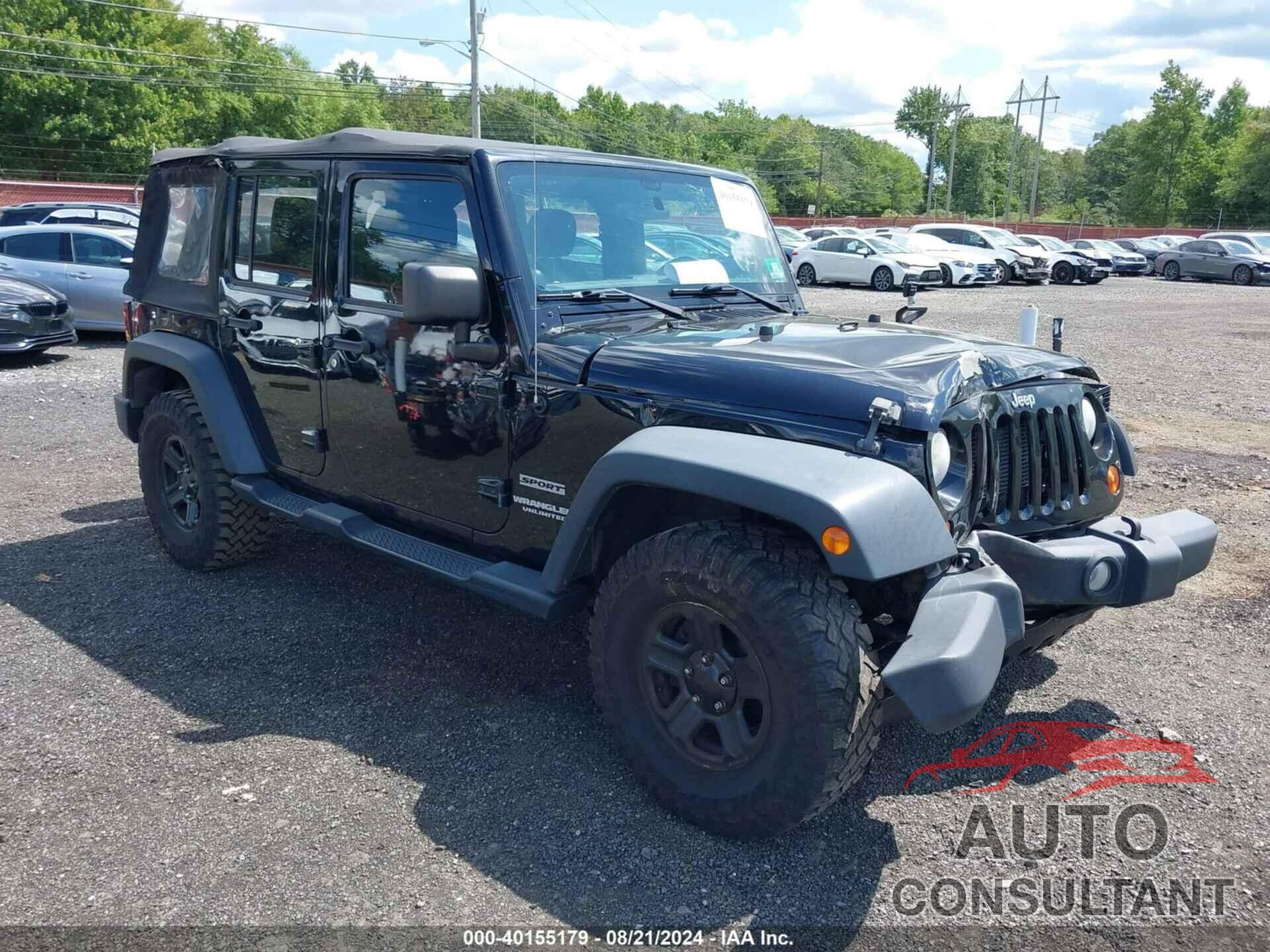 JEEP WRANGLER UNLIMITED 2013 - 1C4BJWDG5DL576414