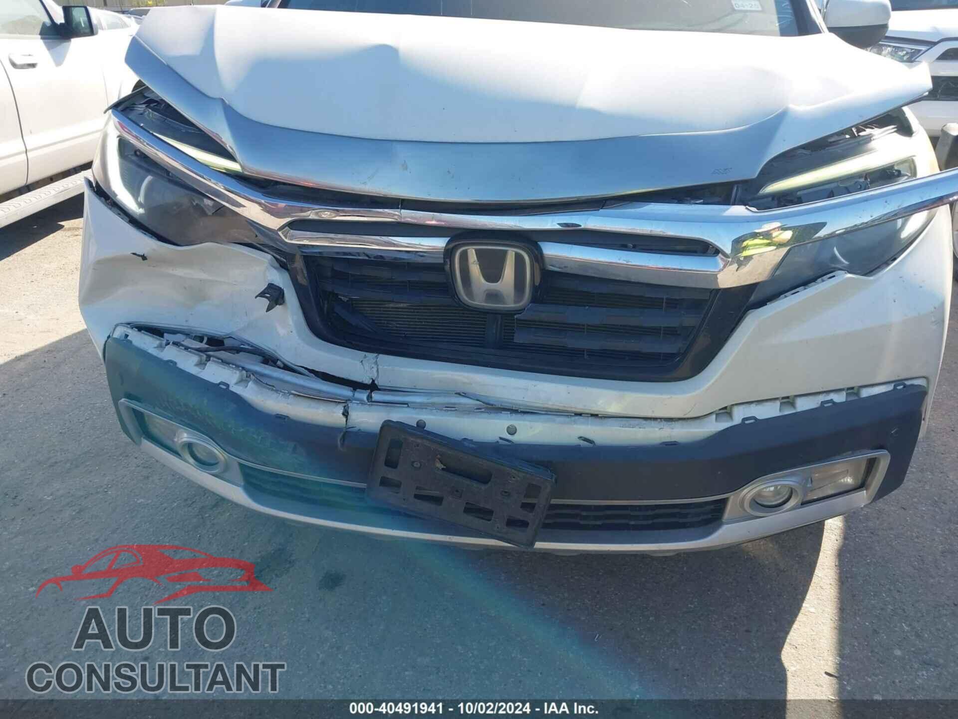 HONDA RIDGELINE 2017 - 5FPYK3F75HB034894