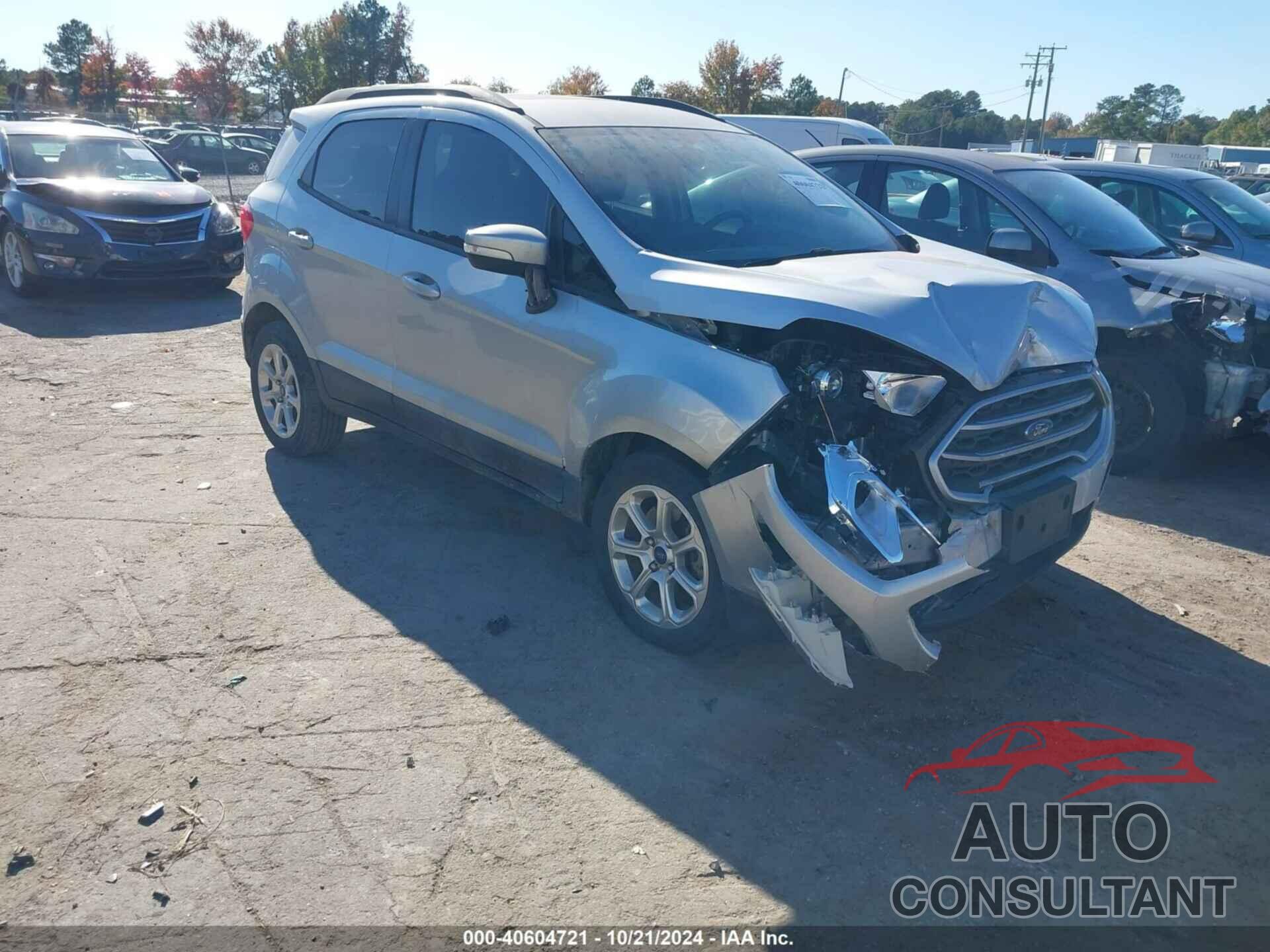 FORD ECOSPORT 2019 - MAJ3S2GE9KC263874