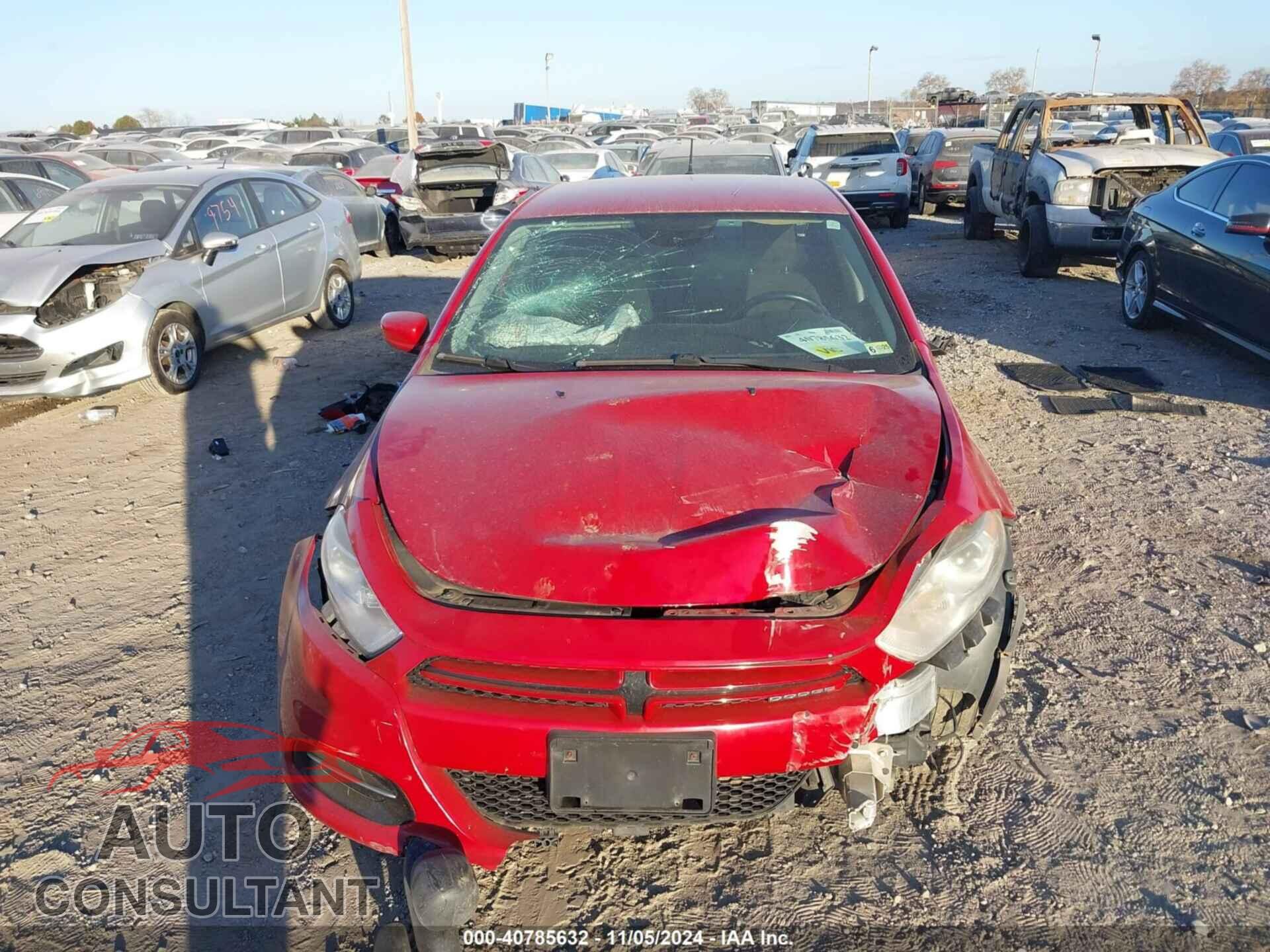 DODGE DART 2013 - 1C3CDFBA2DD170566