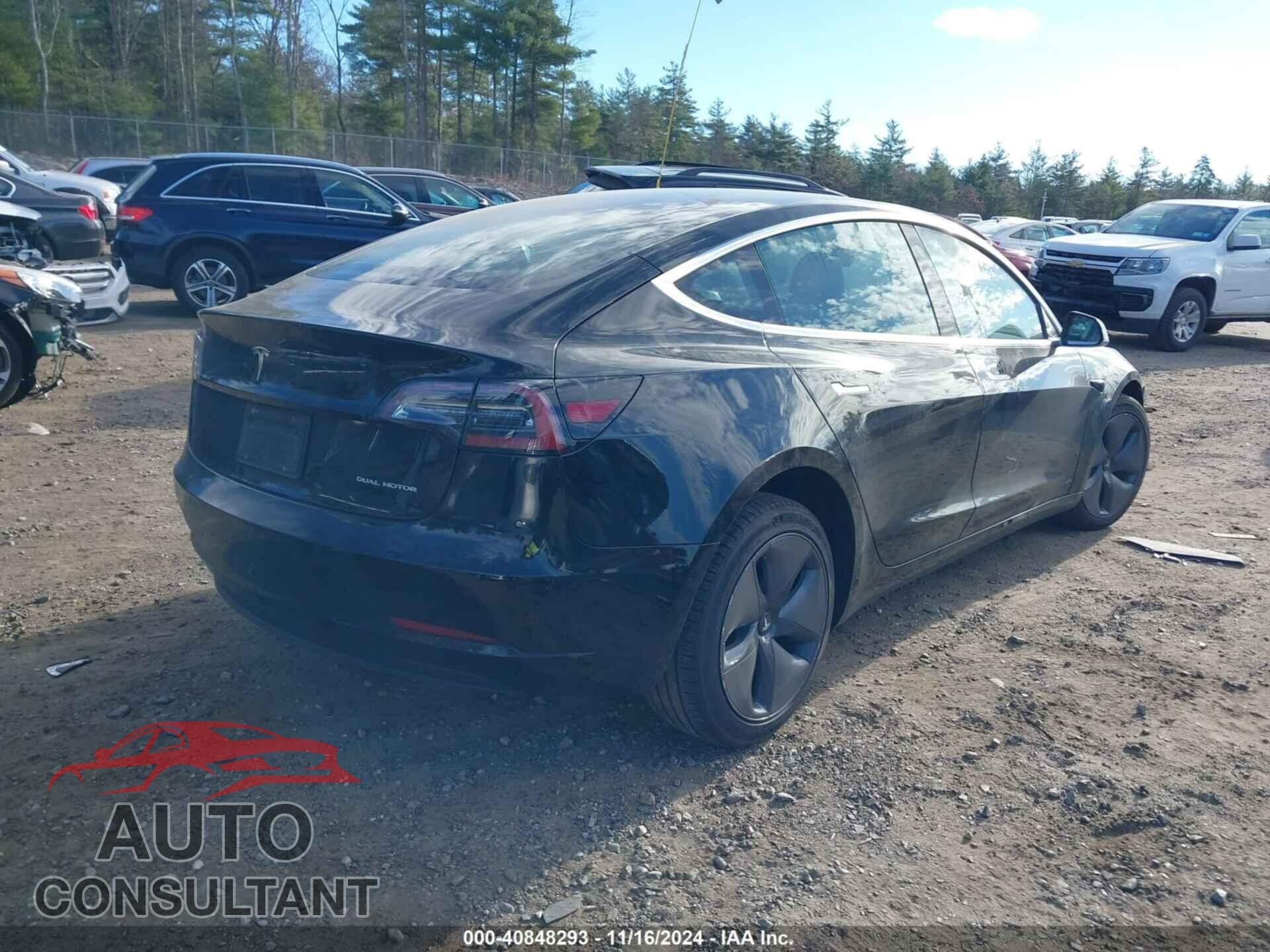 TESLA MODEL 3 2020 - 5YJ3E1EBXLF764085