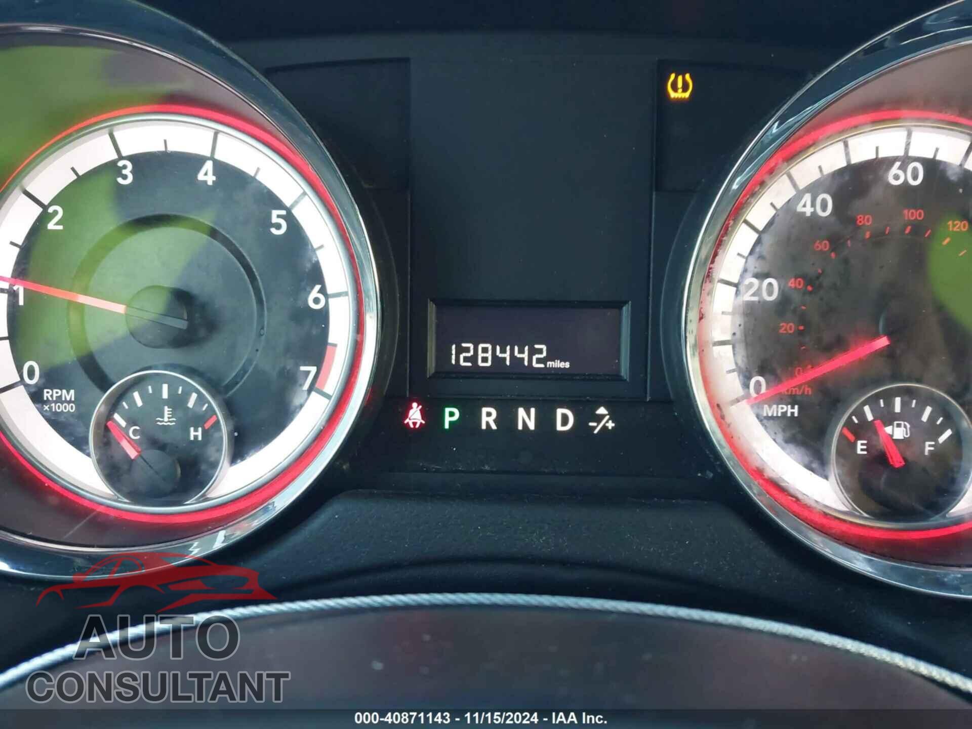 DODGE GRAND CARAVAN 2013 - 2C4RDGBG0DR615593