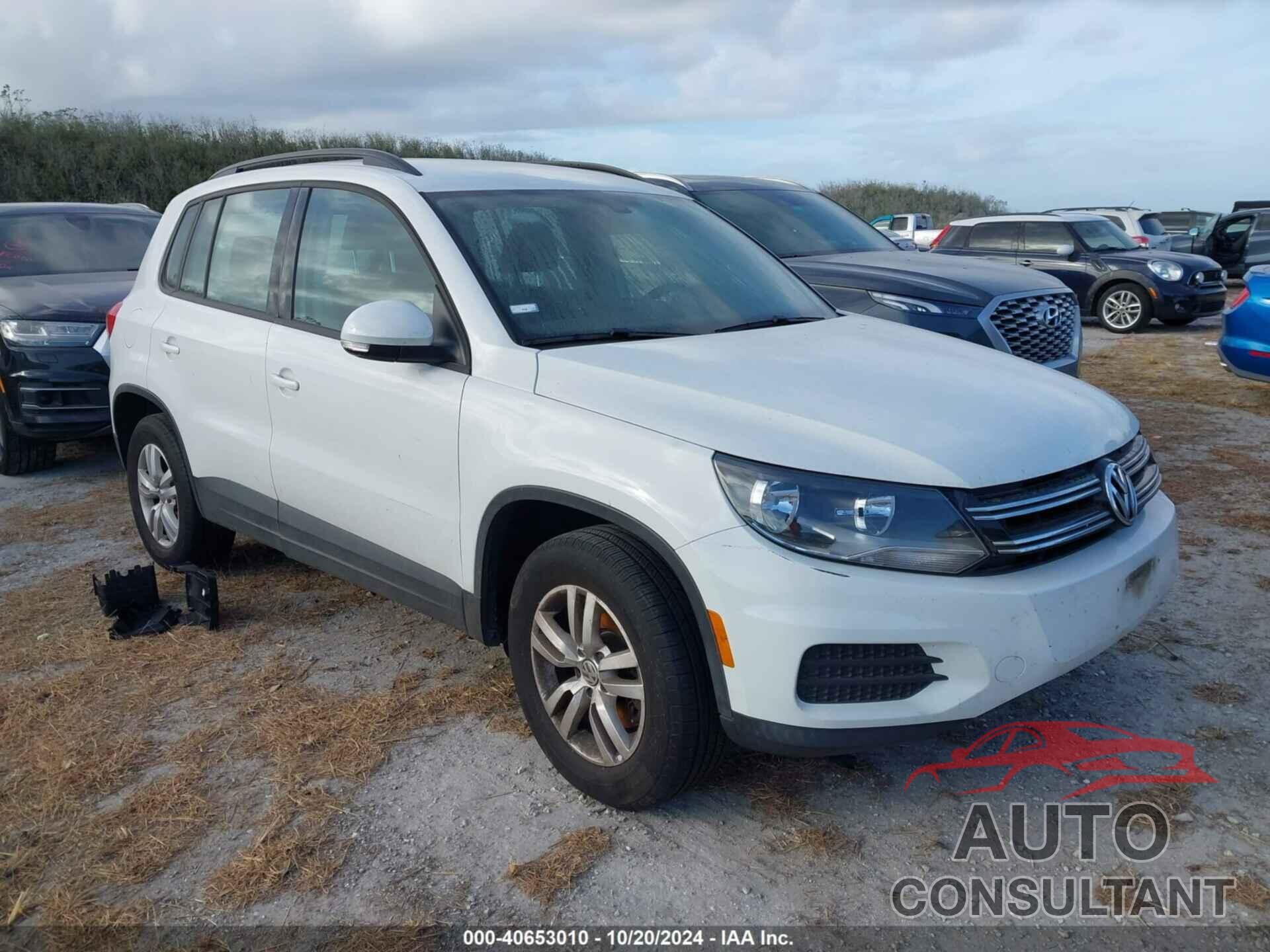 VOLKSWAGEN TIGUAN 2017 - WVGBV7AX9HK018118