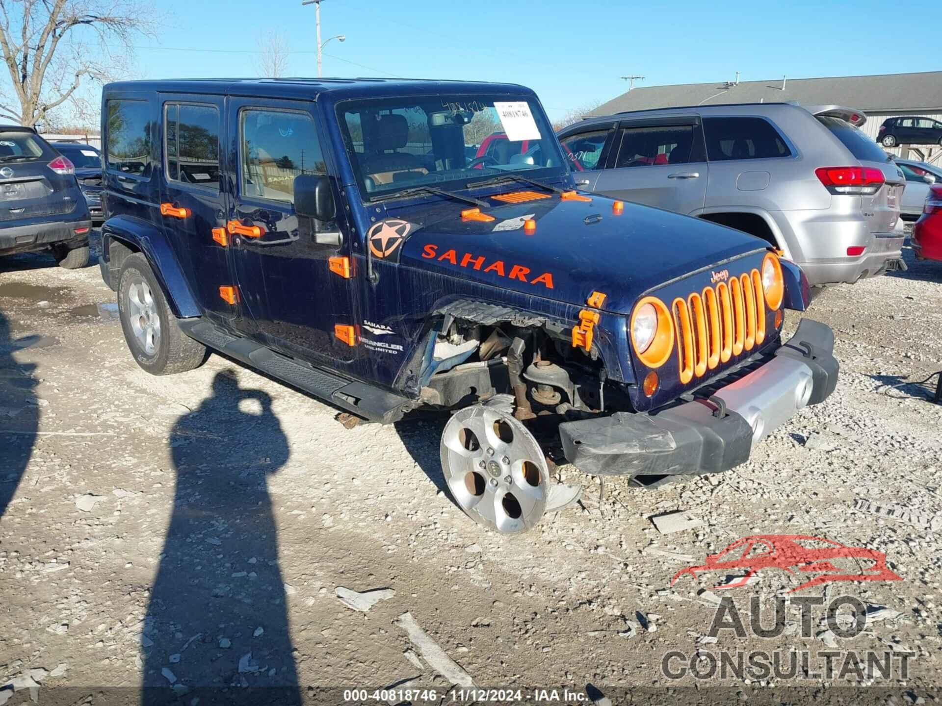 JEEP WRANGLER UNLIMITED 2013 - 1C4BJWEG0DL548146