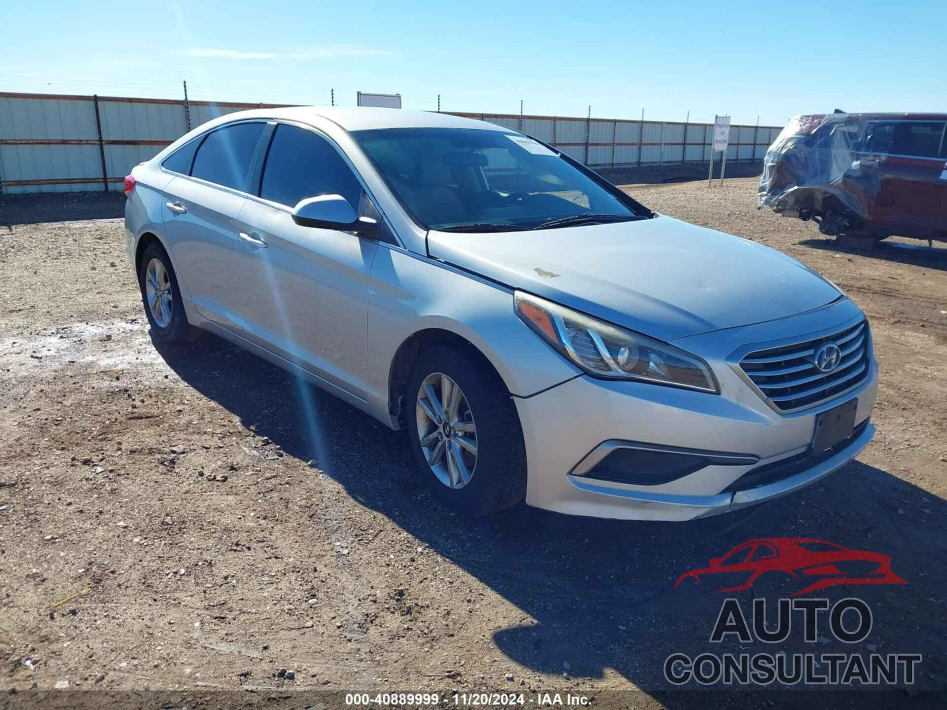 HYUNDAI SONATA 2017 - 5NPE24AFXHH488964