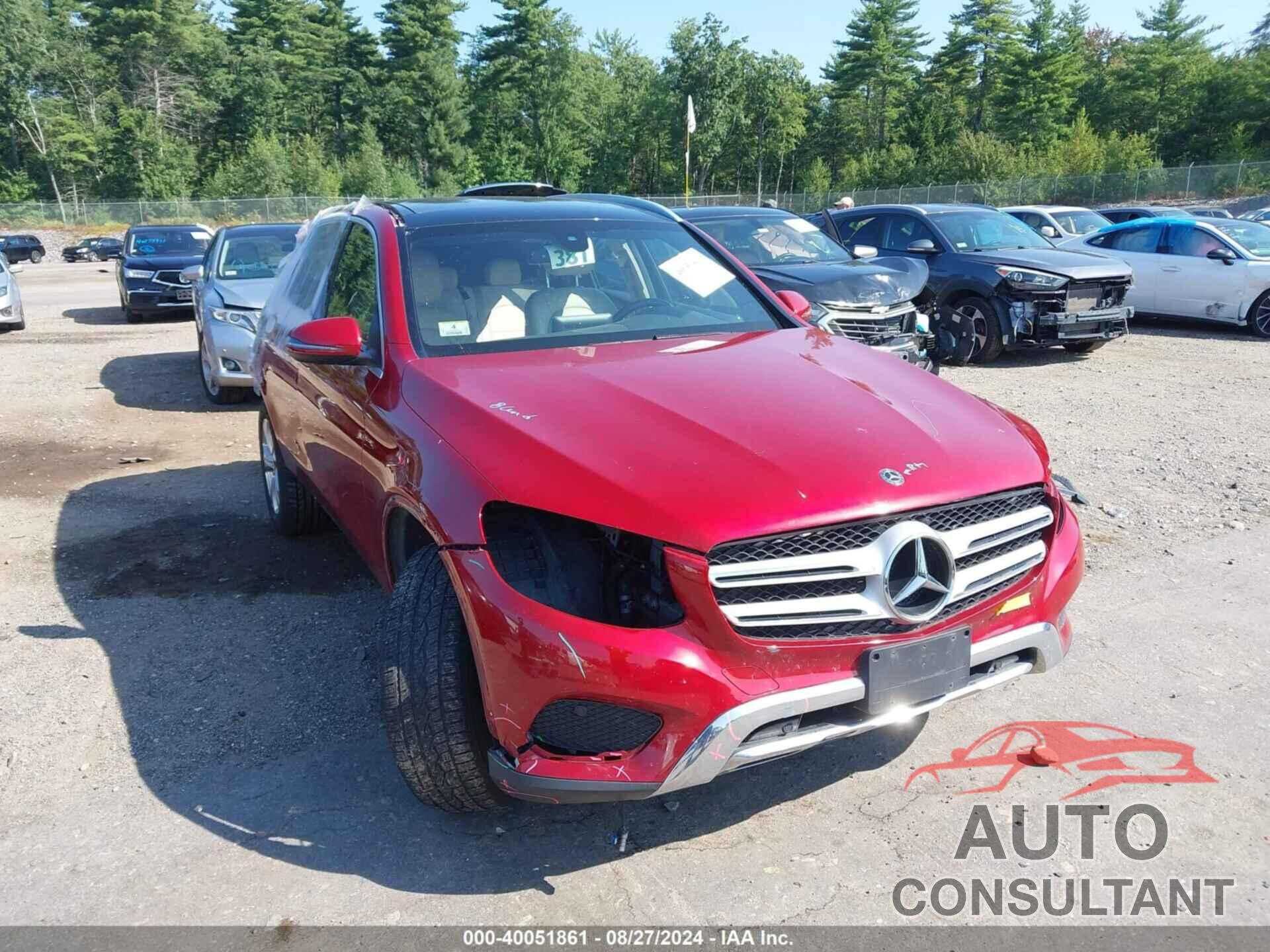 MERCEDES-BENZ GLC 300 2018 - WDC0G4KB8JV103294