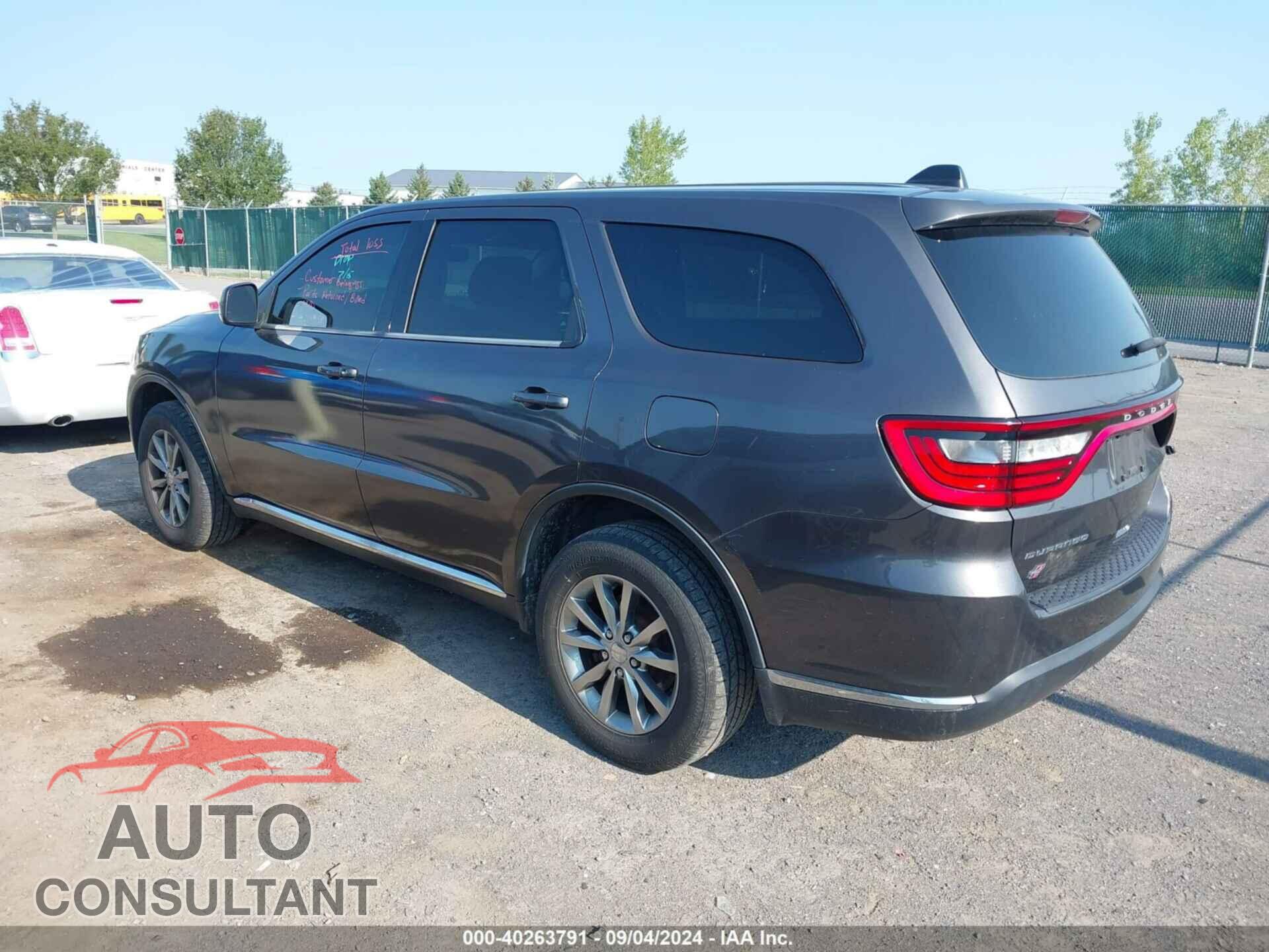 DODGE DURANGO 2018 - 1C4RDJAG2JC176268