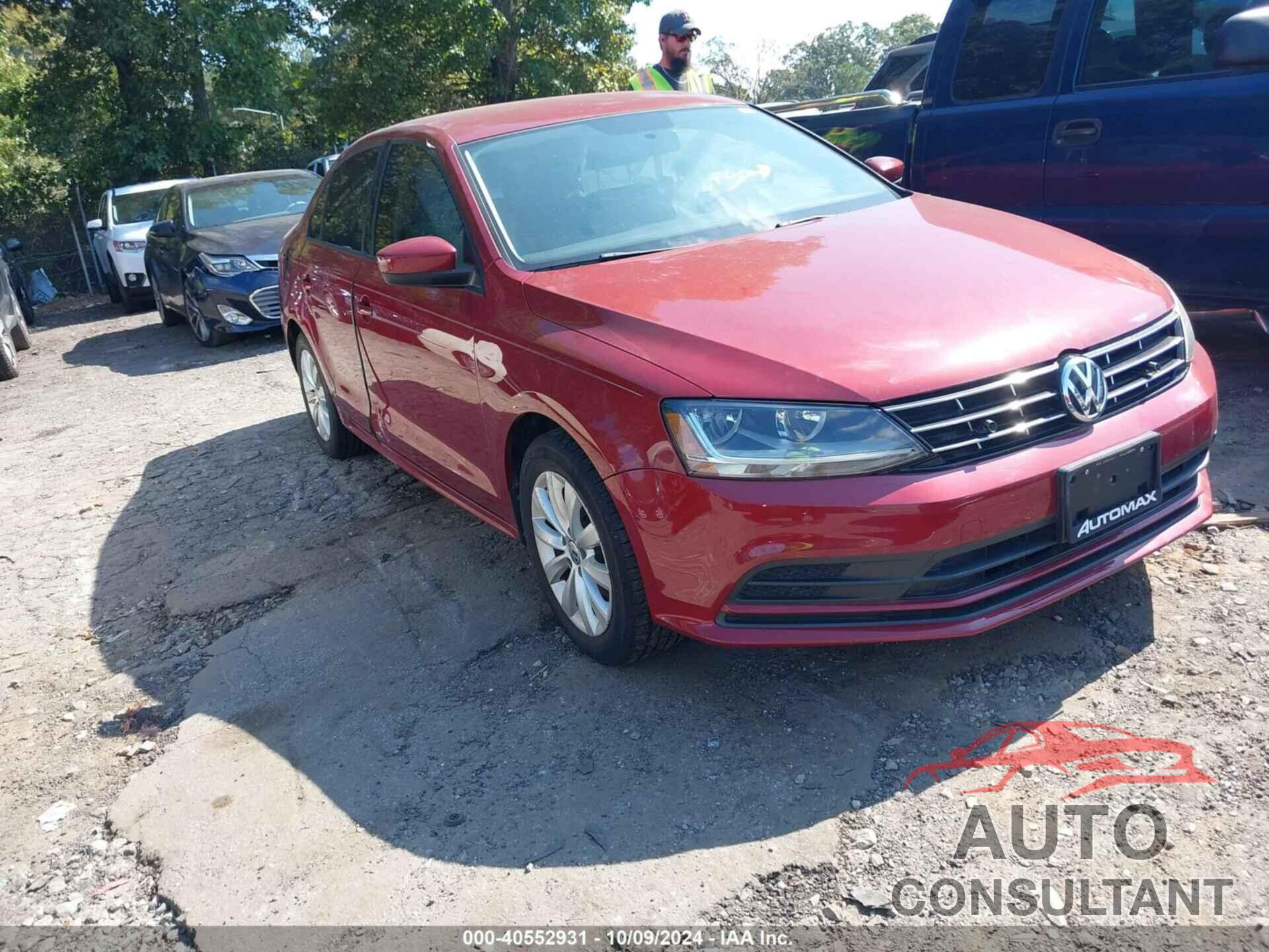 VOLKSWAGEN JETTA 2018 - 3VW2B7AJ6JM258246