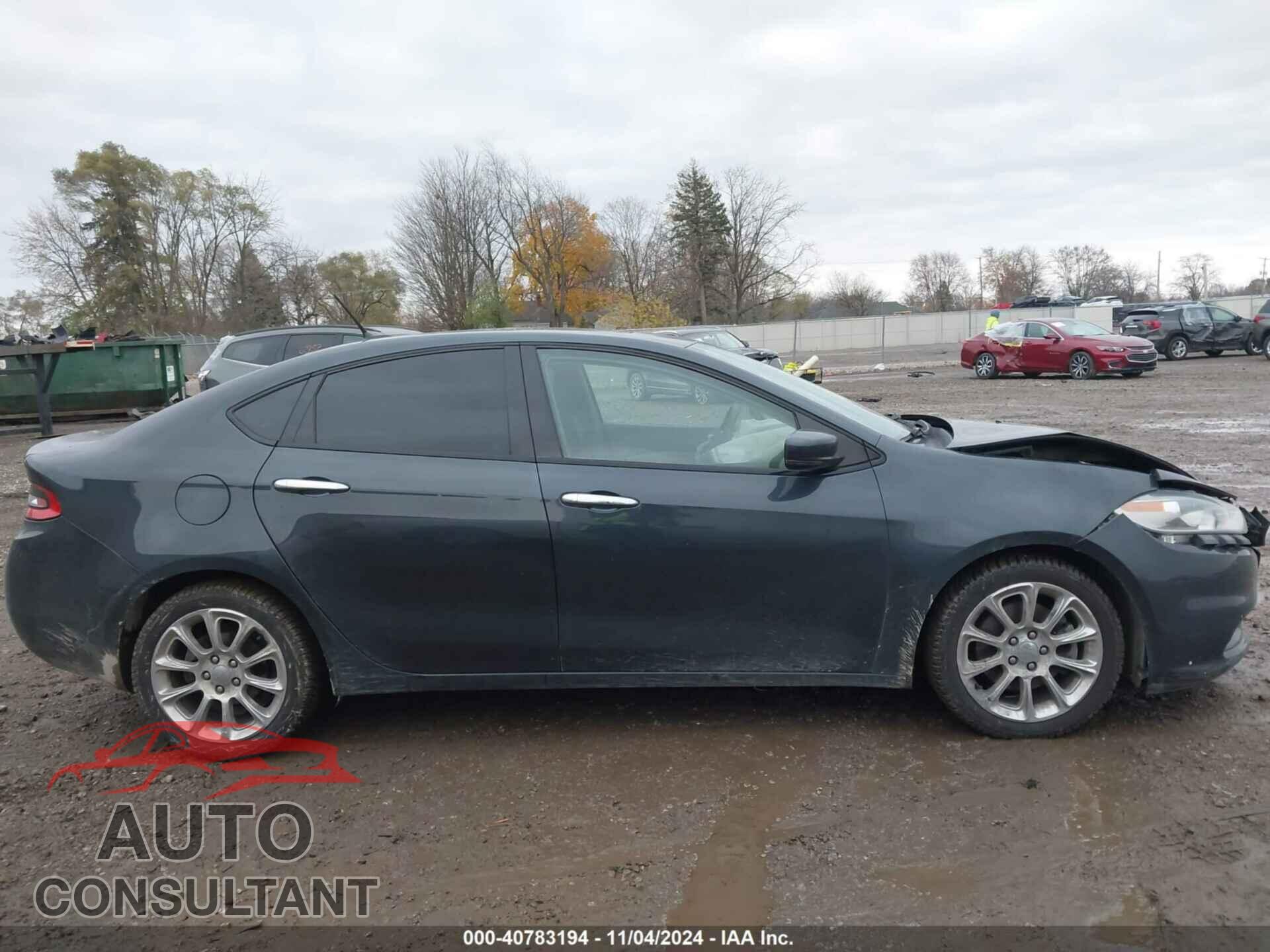 DODGE DART 2013 - 1C3CDFCA1DD320312