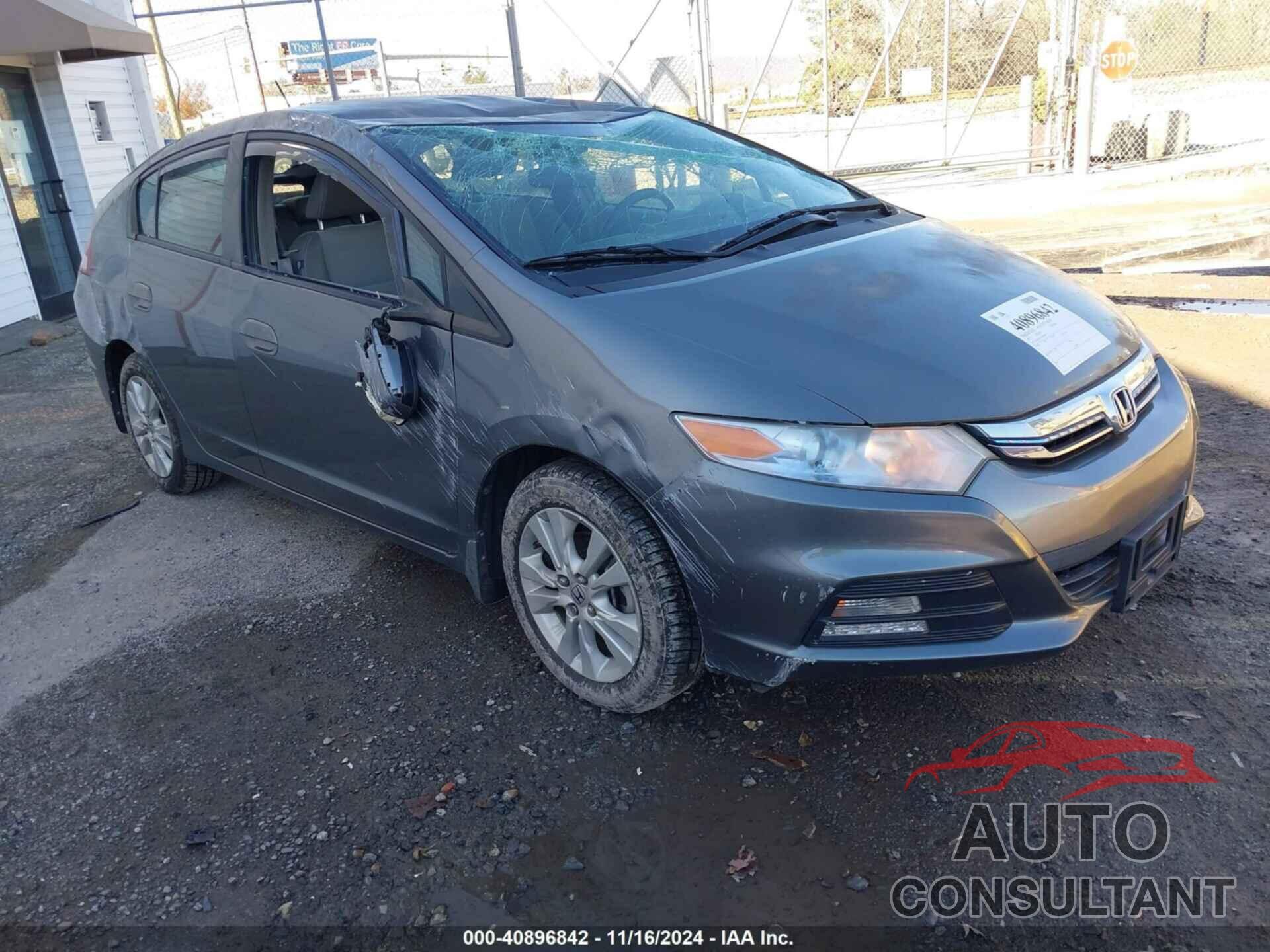 HONDA INSIGHT 2012 - JHMZE2H7XCS000925