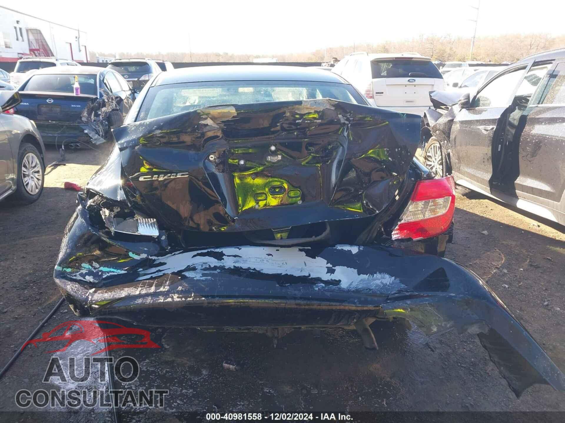 HONDA CIVIC 2012 - 19XFB2F82CE392827