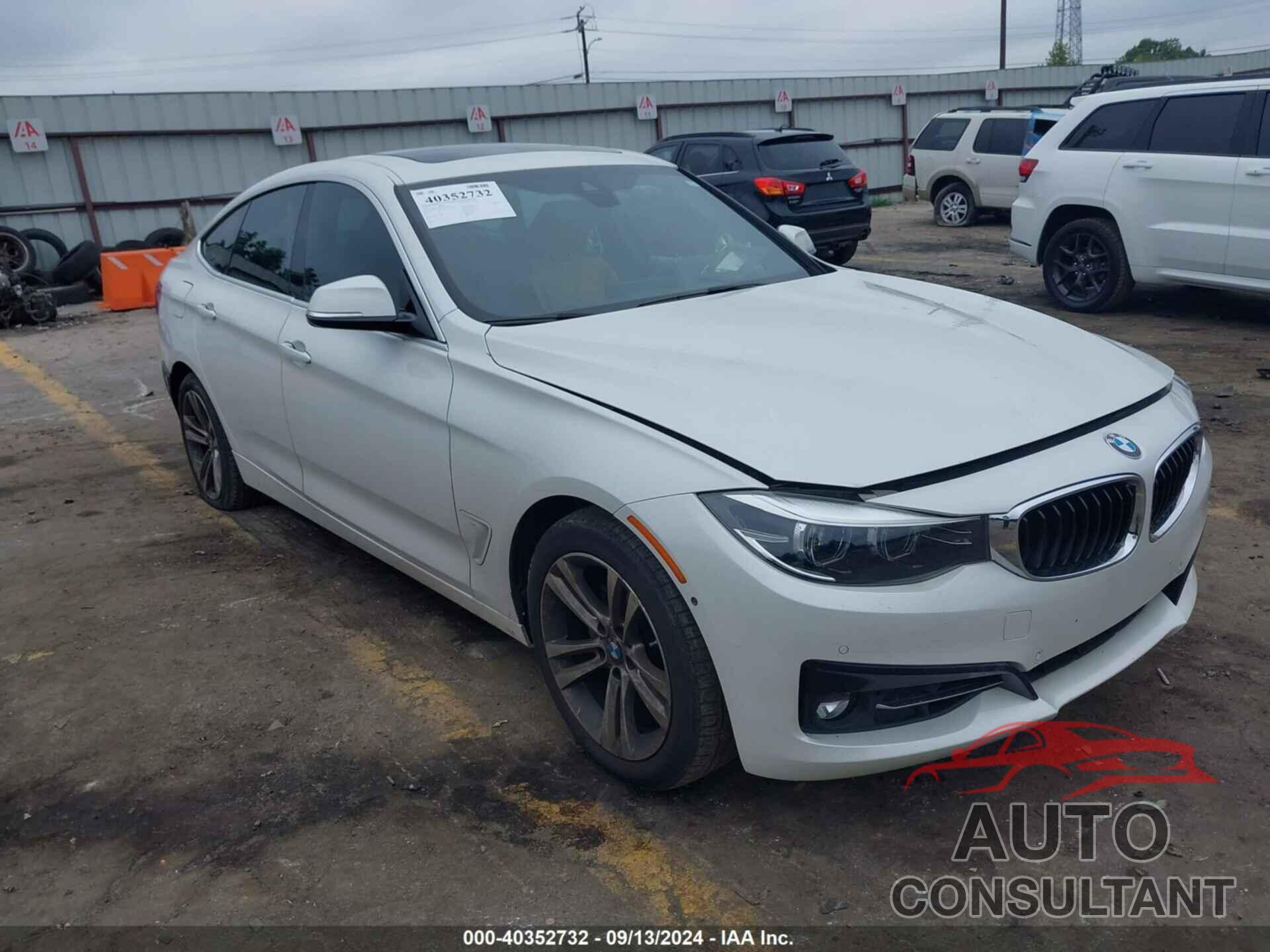 BMW 330I GRAN TURISMO 2017 - WBA8Z9C39HG826526