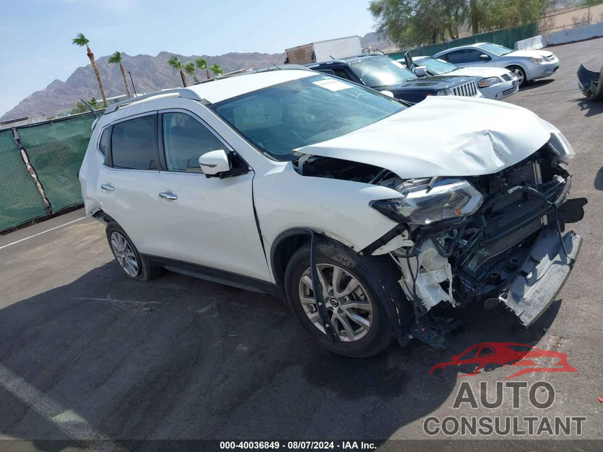 NISSAN ROGUE 2017 - KNMAT2MTXHP602984