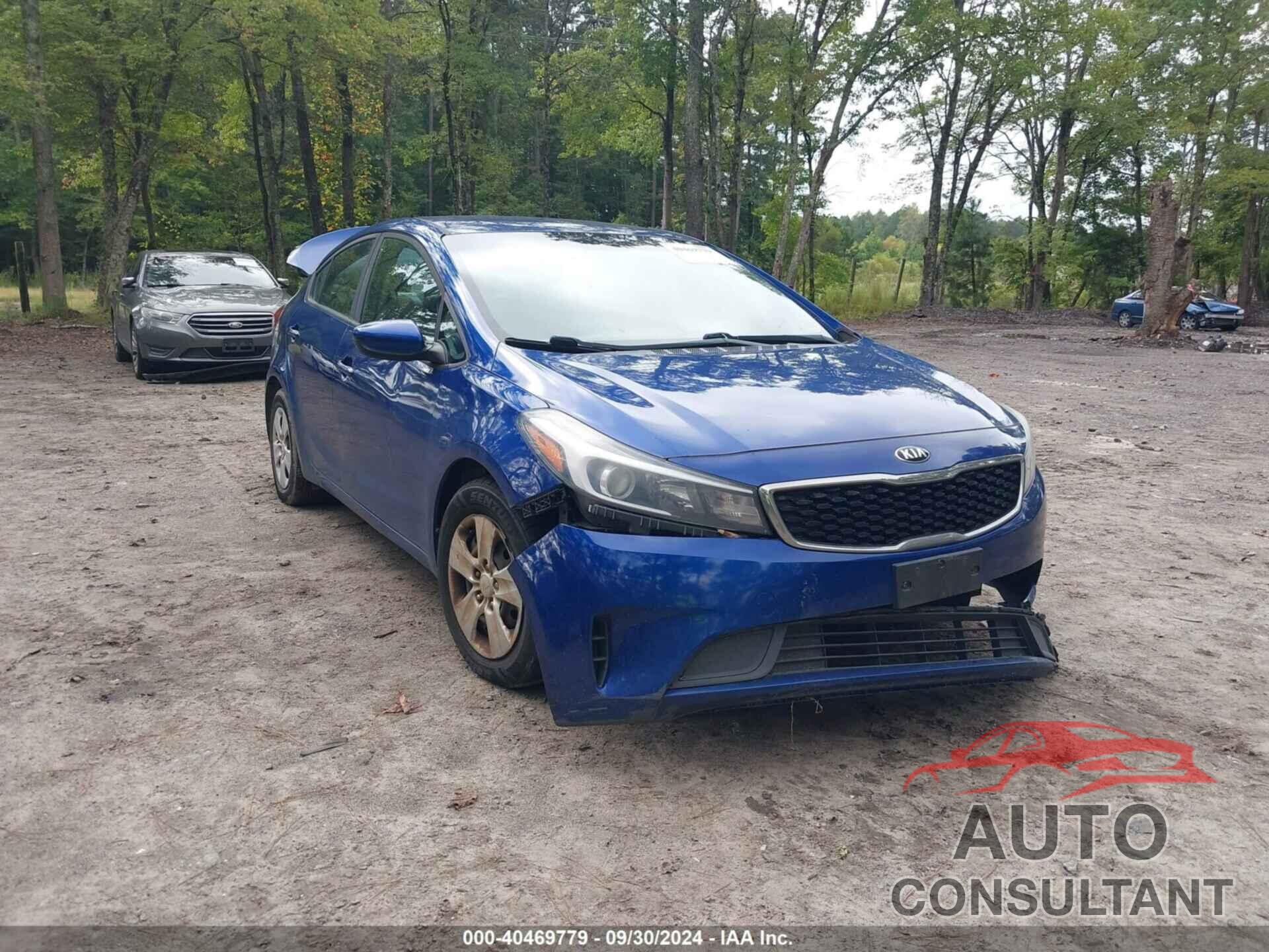 KIA FORTE 2017 - 3KPFK4A72HE060307
