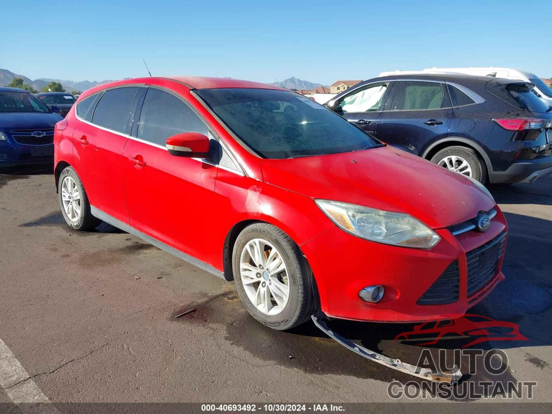 FORD FOCUS 2012 - 1FAHP3M29CL457622