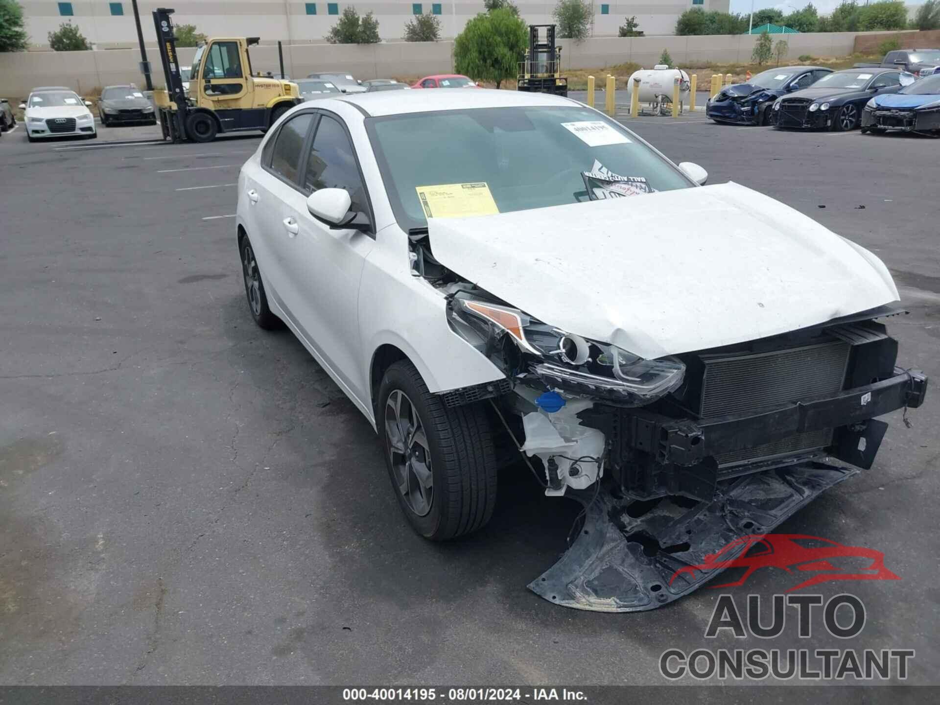 KIA FORTE 2020 - 3KPF24AD2LE257086