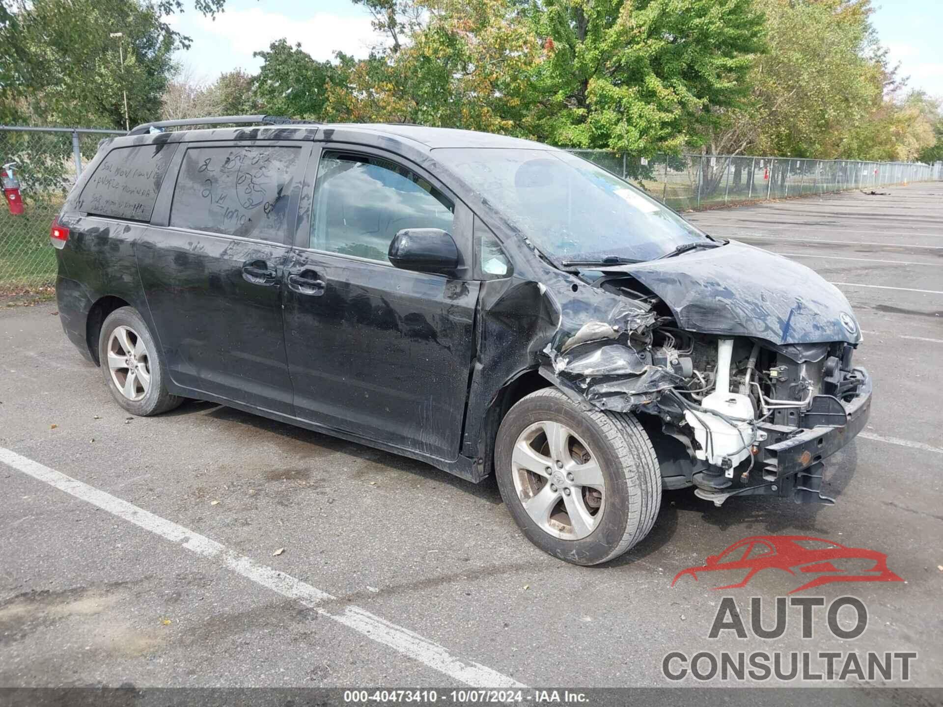 TOYOTA SIENNA 2013 - 5TDKK3DC7DS315051