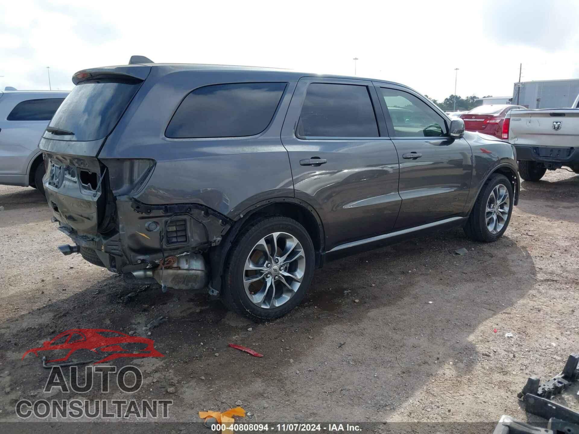 DODGE DURANGO 2019 - 1C4RDHDG6KC721426