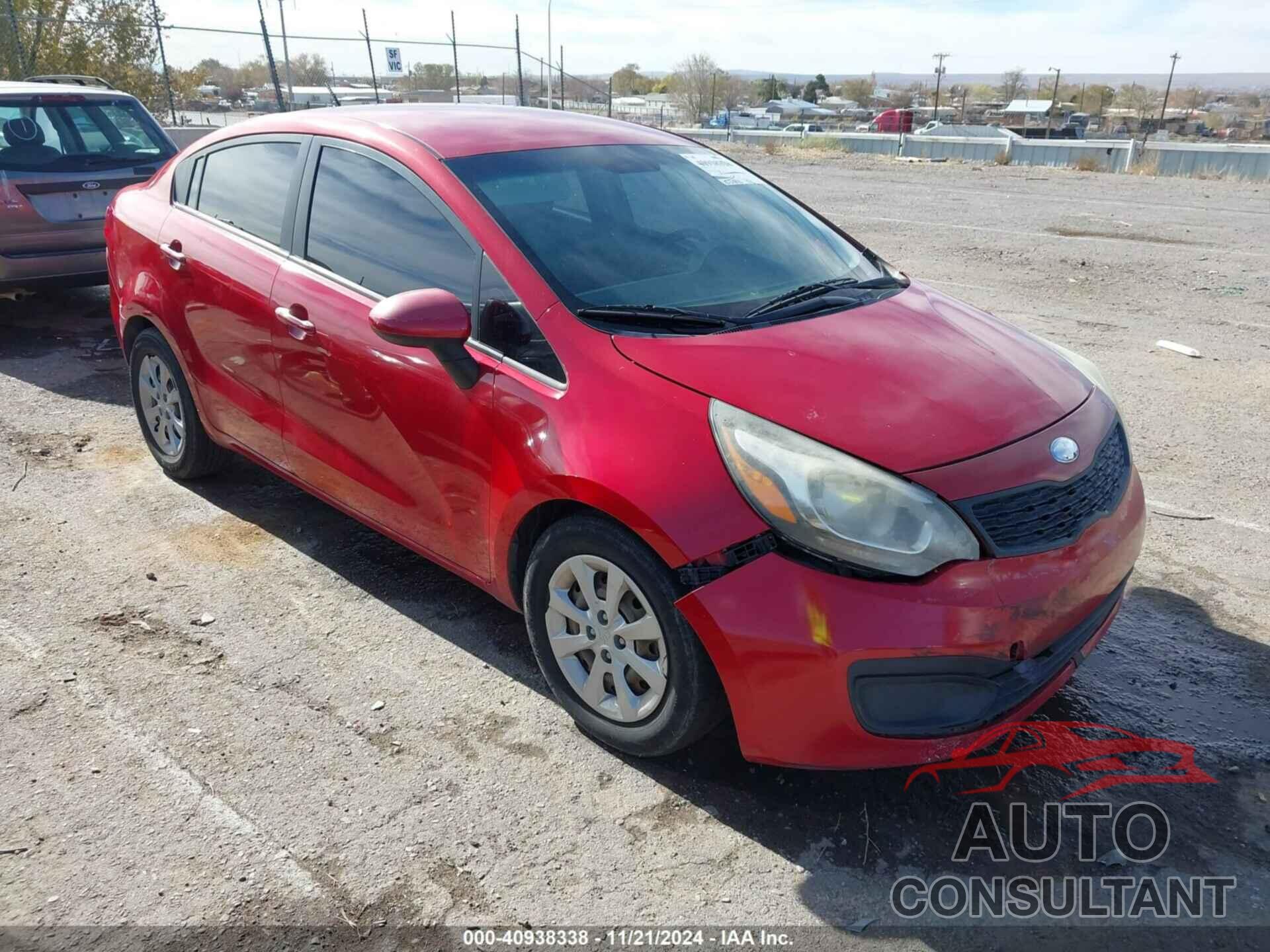 KIA RIO 2013 - KNADM4A34D6288465