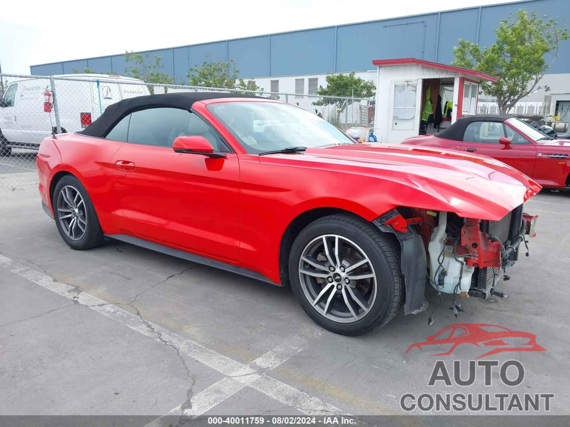 FORD MUSTANG 2017 - 1FATP8UH6H5310861