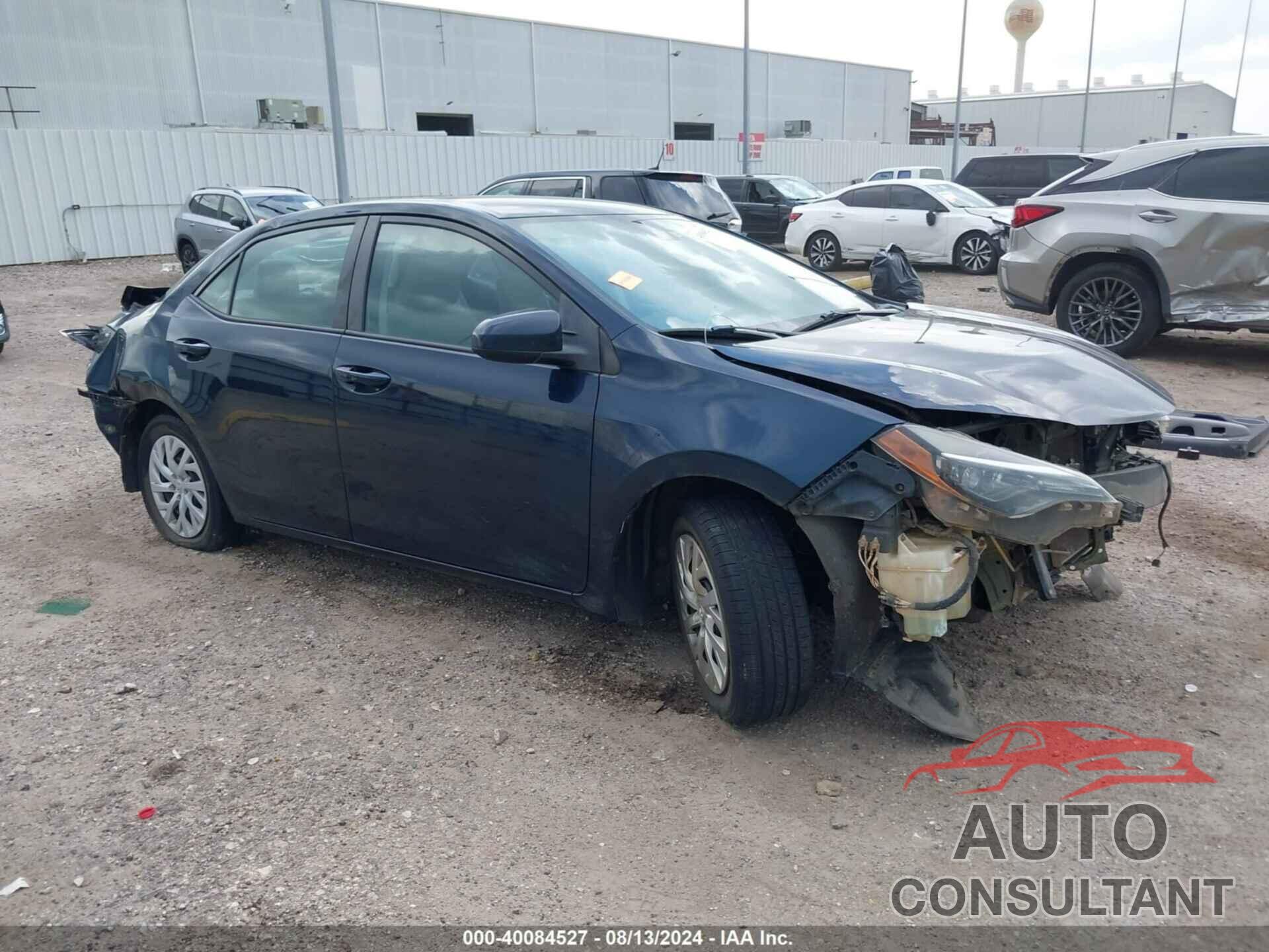 TOYOTA COROLLA 2019 - 5YFBURHE1KP857213
