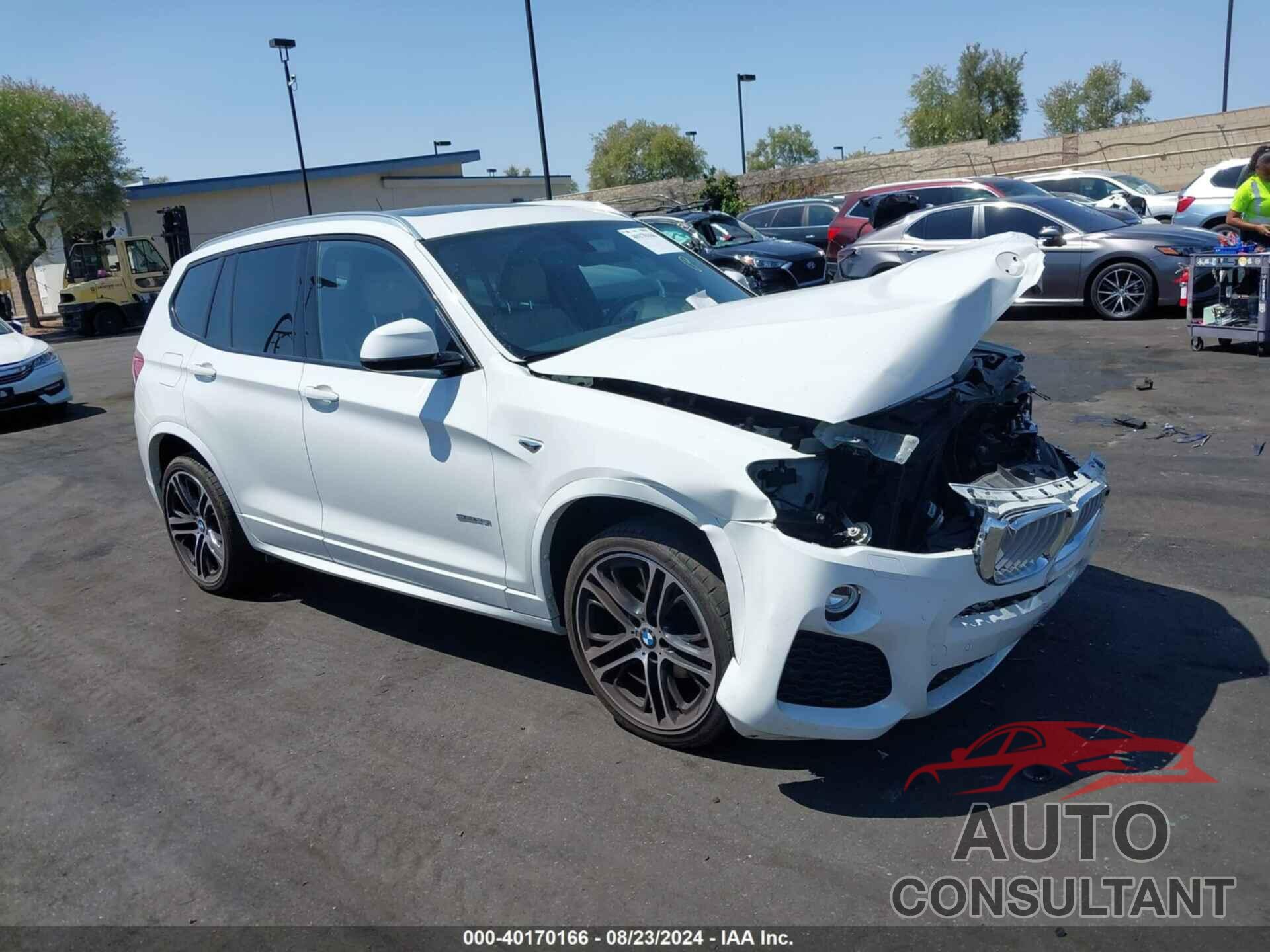 BMW X3 2017 - 5UXWZ7C53H0V85036