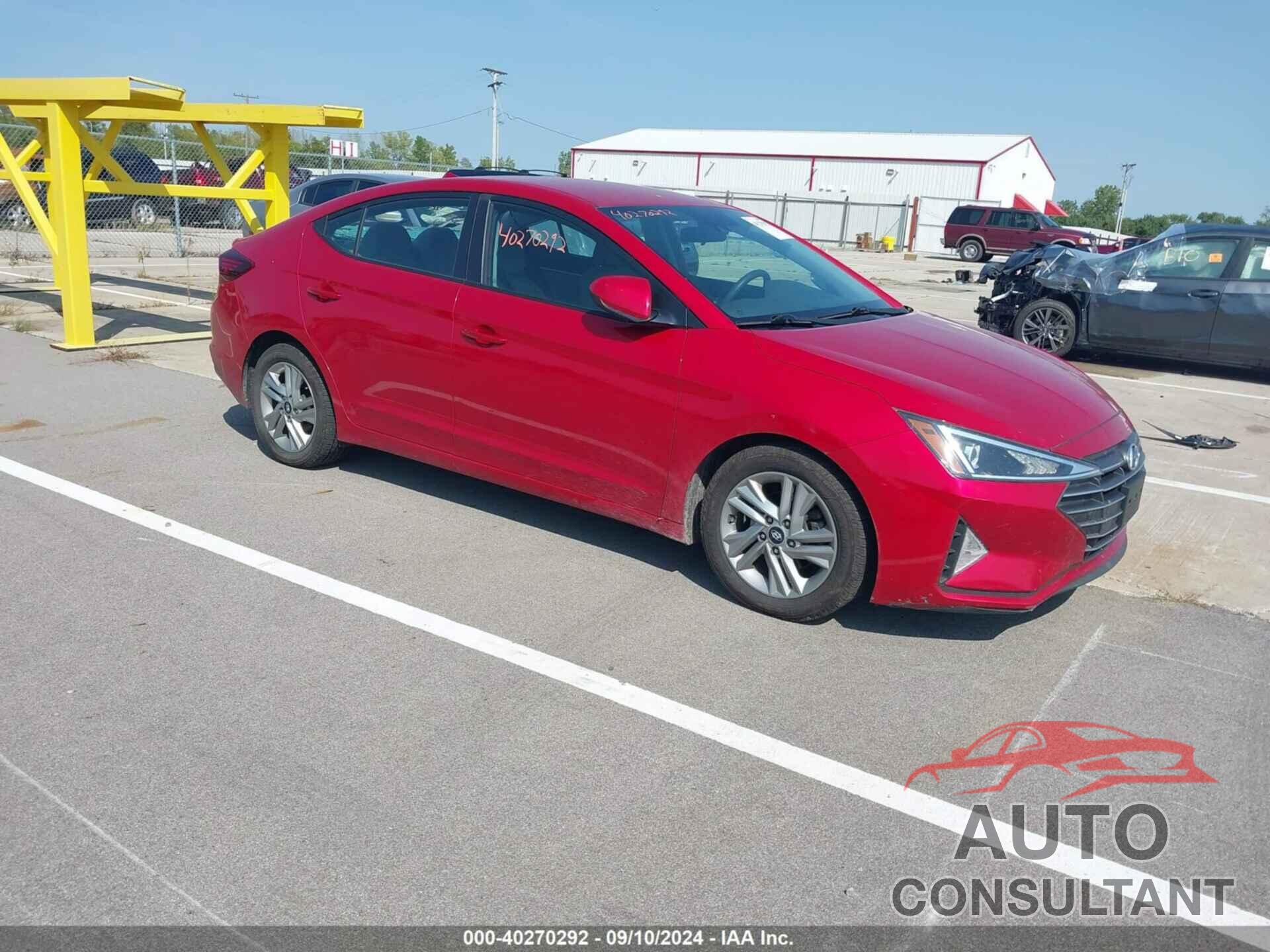 HYUNDAI ELANTRA 2020 - 5NPD84LF6LH554670