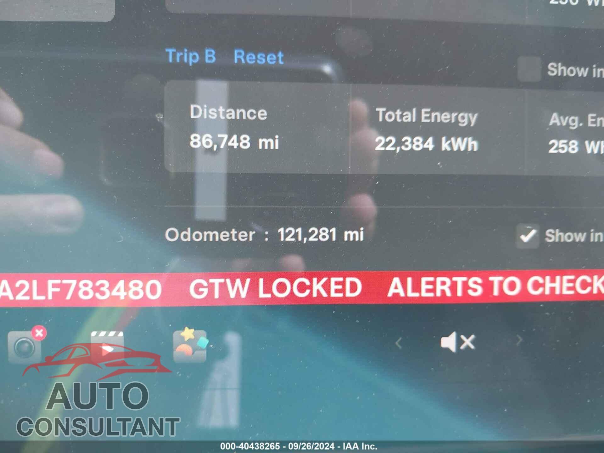TESLA MODEL 3 2020 - 5YJ3E1EA2LF783480