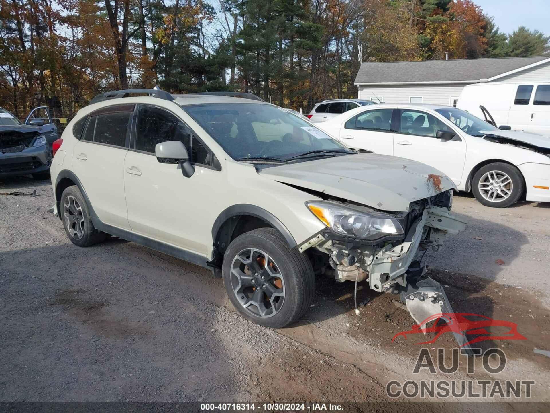 SUBARU XV CROSSTREK 2013 - JF2GPAKC8D2896485