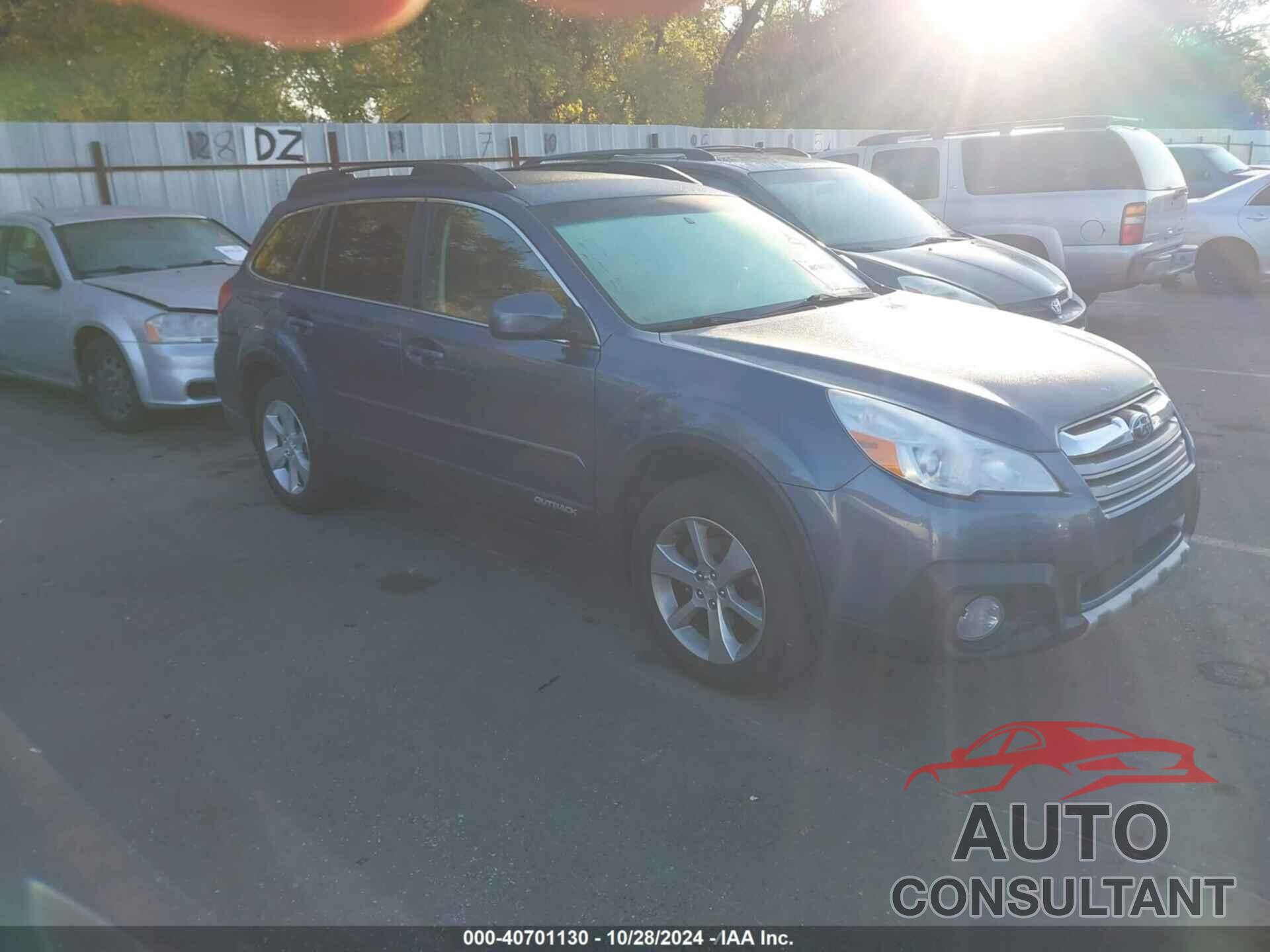 SUBARU OUTBACK 2014 - 4S4BRBLC5E3296411